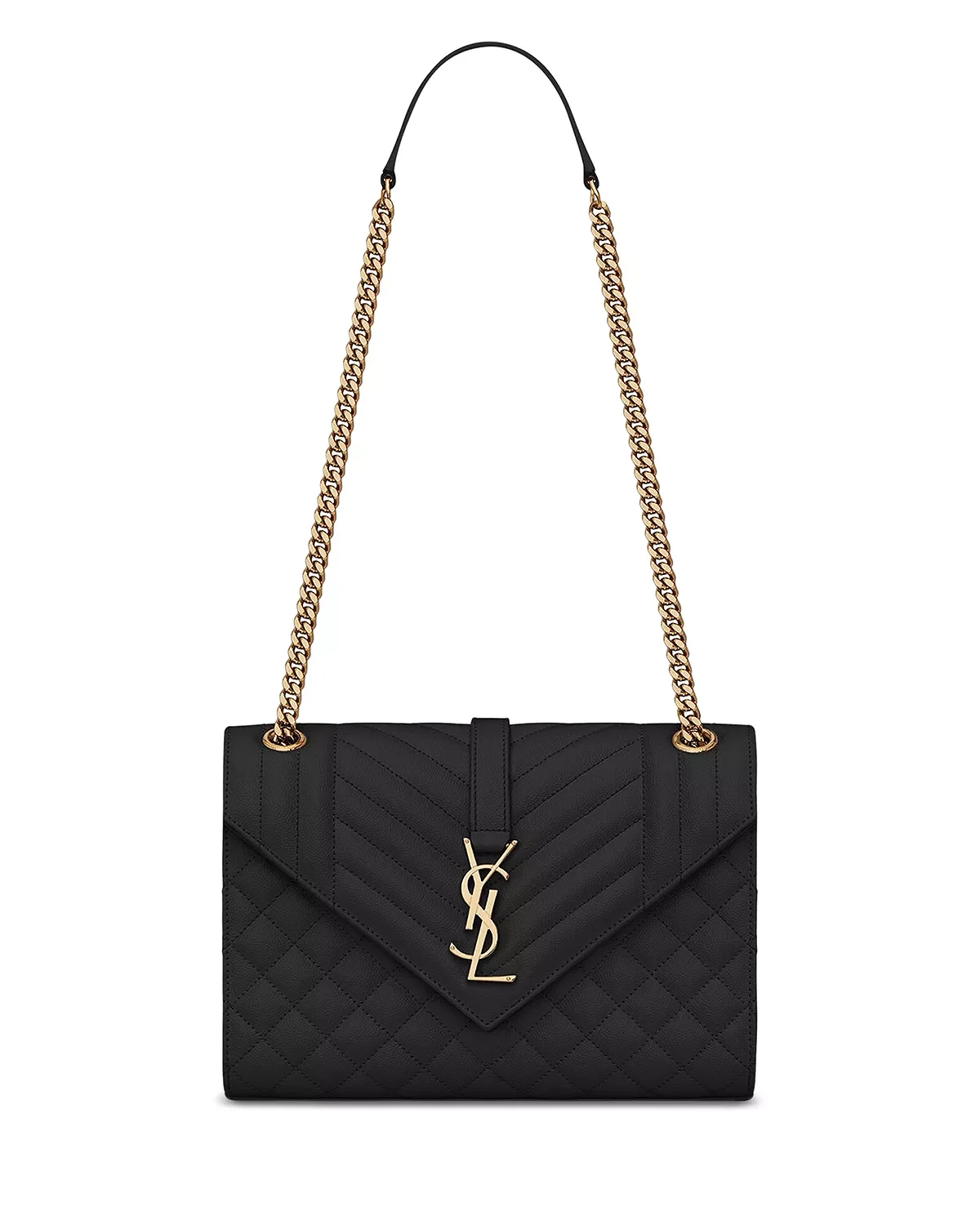 Envelope Medium Quilted Leather Crossbody - 1