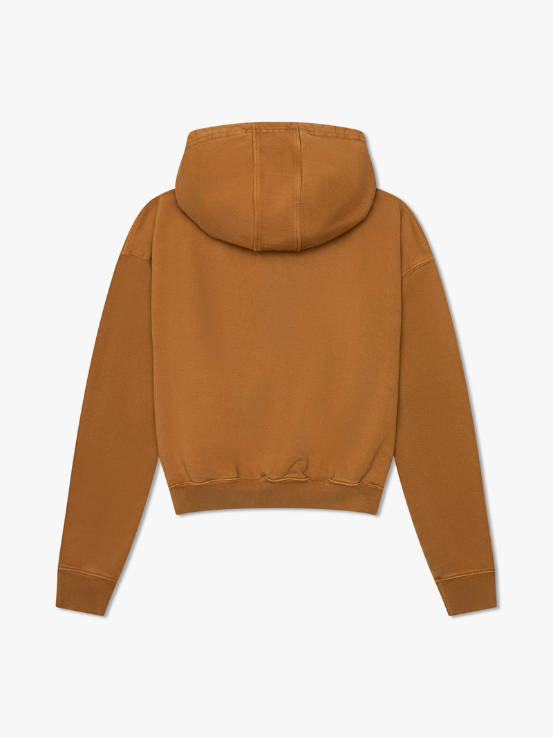 Rhude CROPPED DESERT VALLEY HOODIE outlook