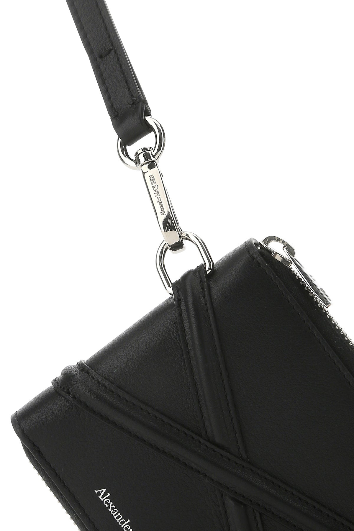 Black leather wallet - 4