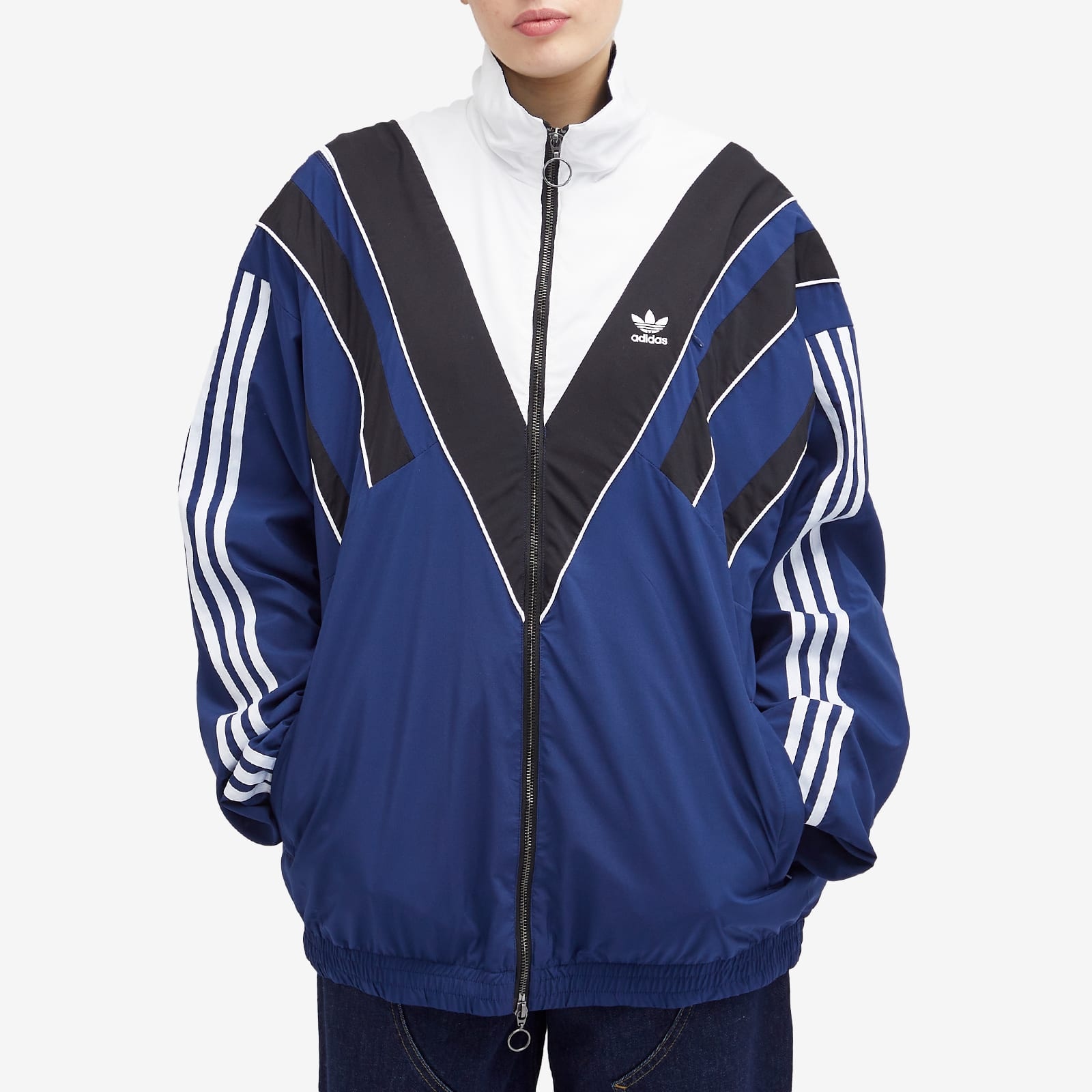 ジャケット Adidas Rasant Oversized Zip Off Track Top Adidas Rasant Oversized Zip Off Track Top Collegiate Red