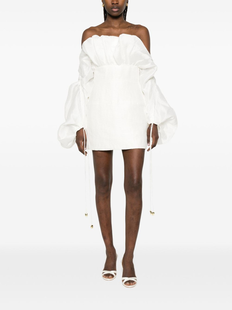 Aje. Maxima puffed sleeve mini dress outlook