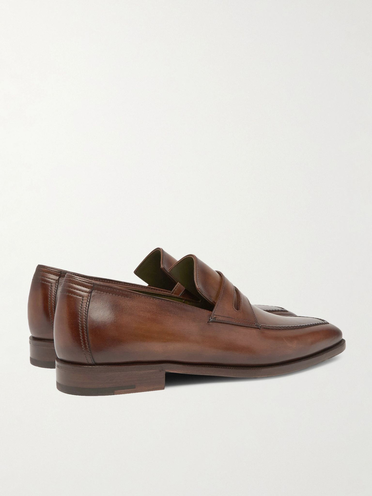 Andy Leather Loafers Brown - 4