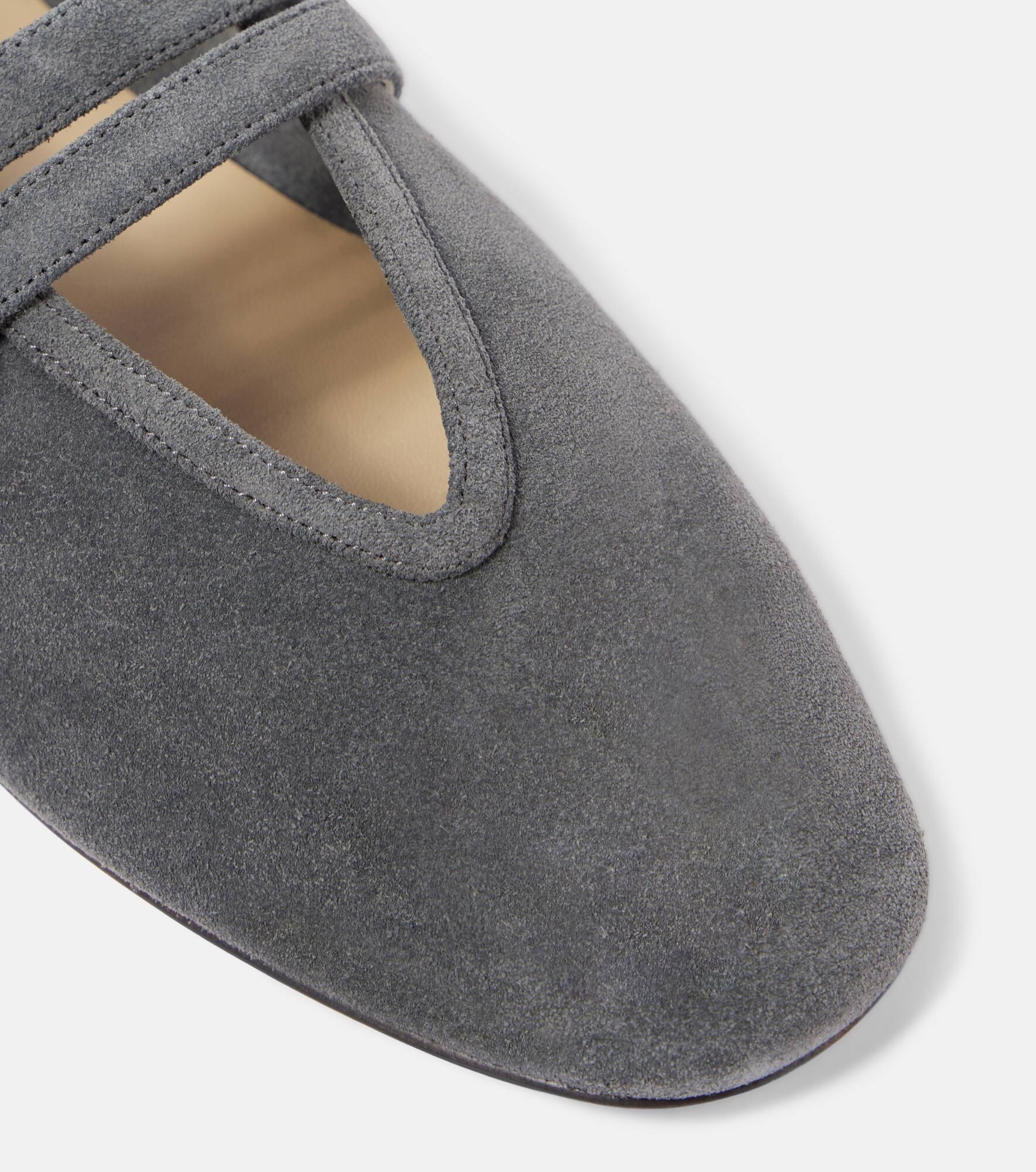 Claudia suede ballet flats - 5