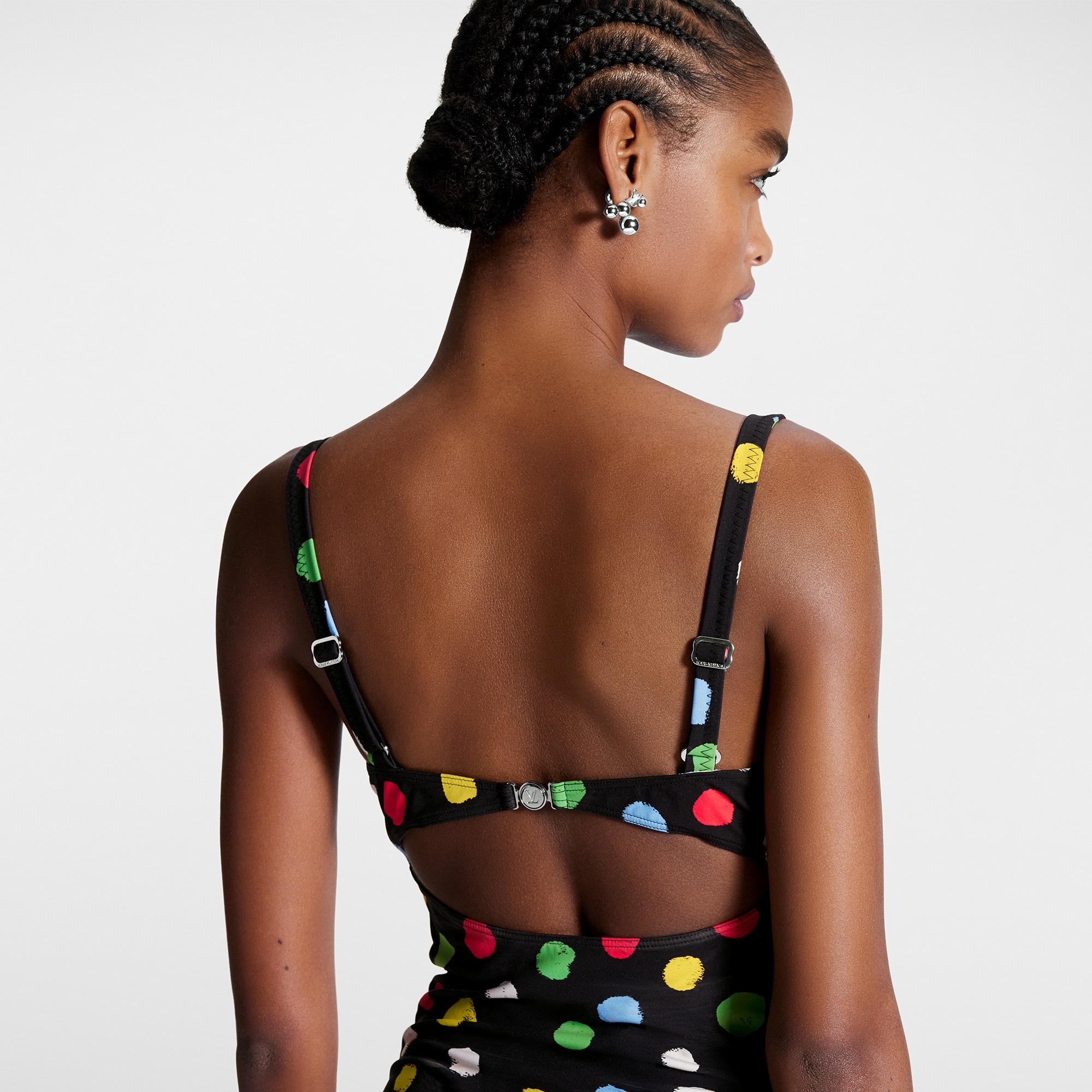 LV x YK Painted Dots One-Piece Swimsuit - 4