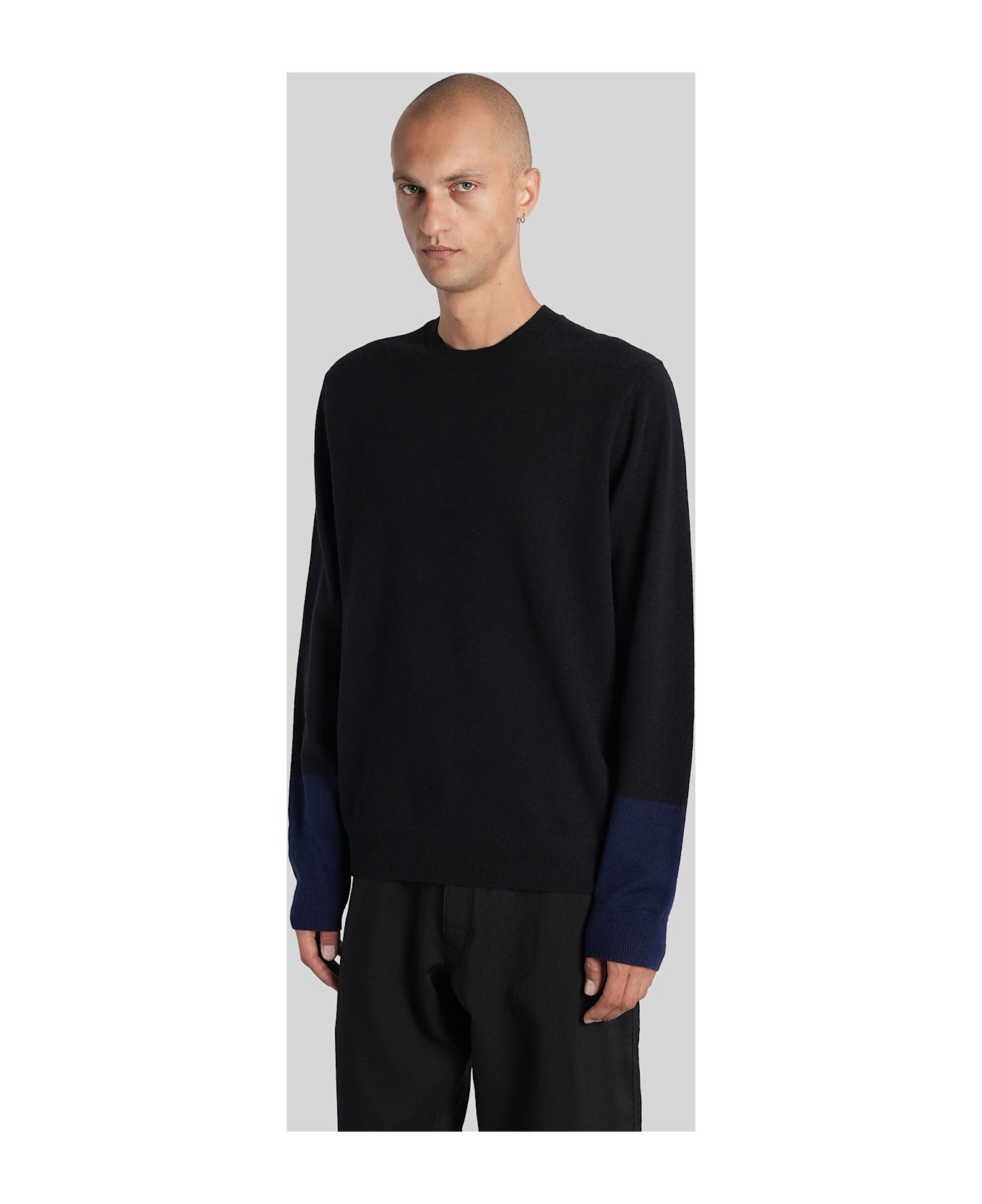 Knitwear In Black Wool - 4