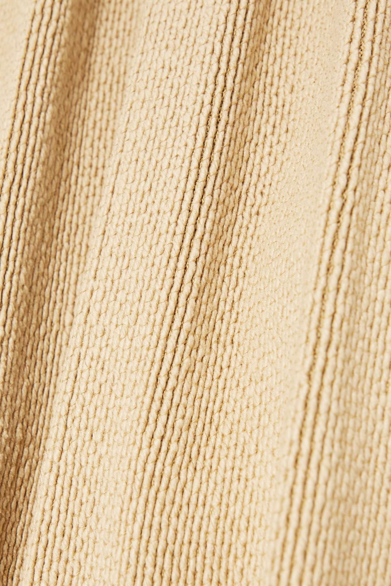 Cala Matano cropped silk and cotton-blend pants - 4
