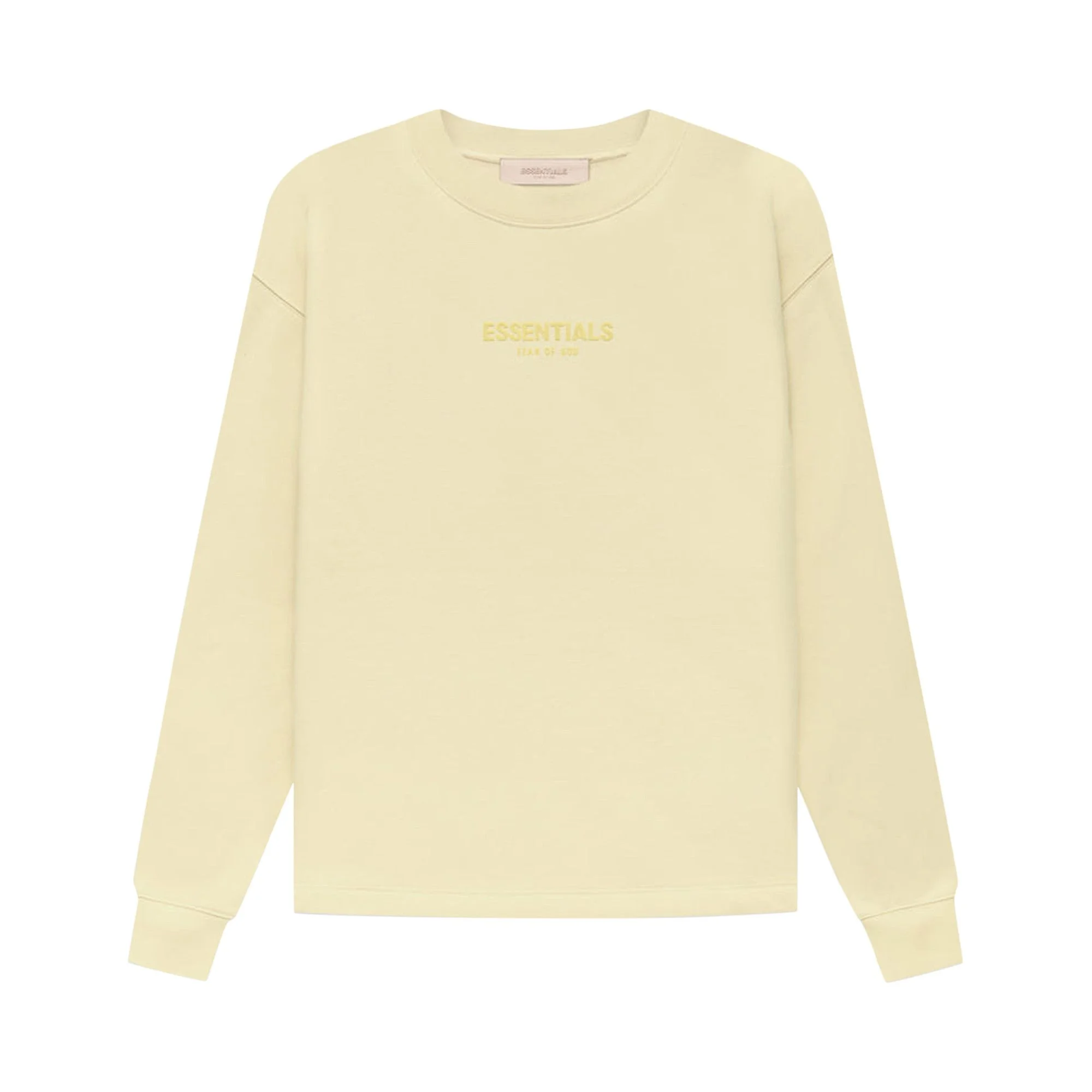 Fear of God Essentials Relaxed Crewneck 'Canary' - 1