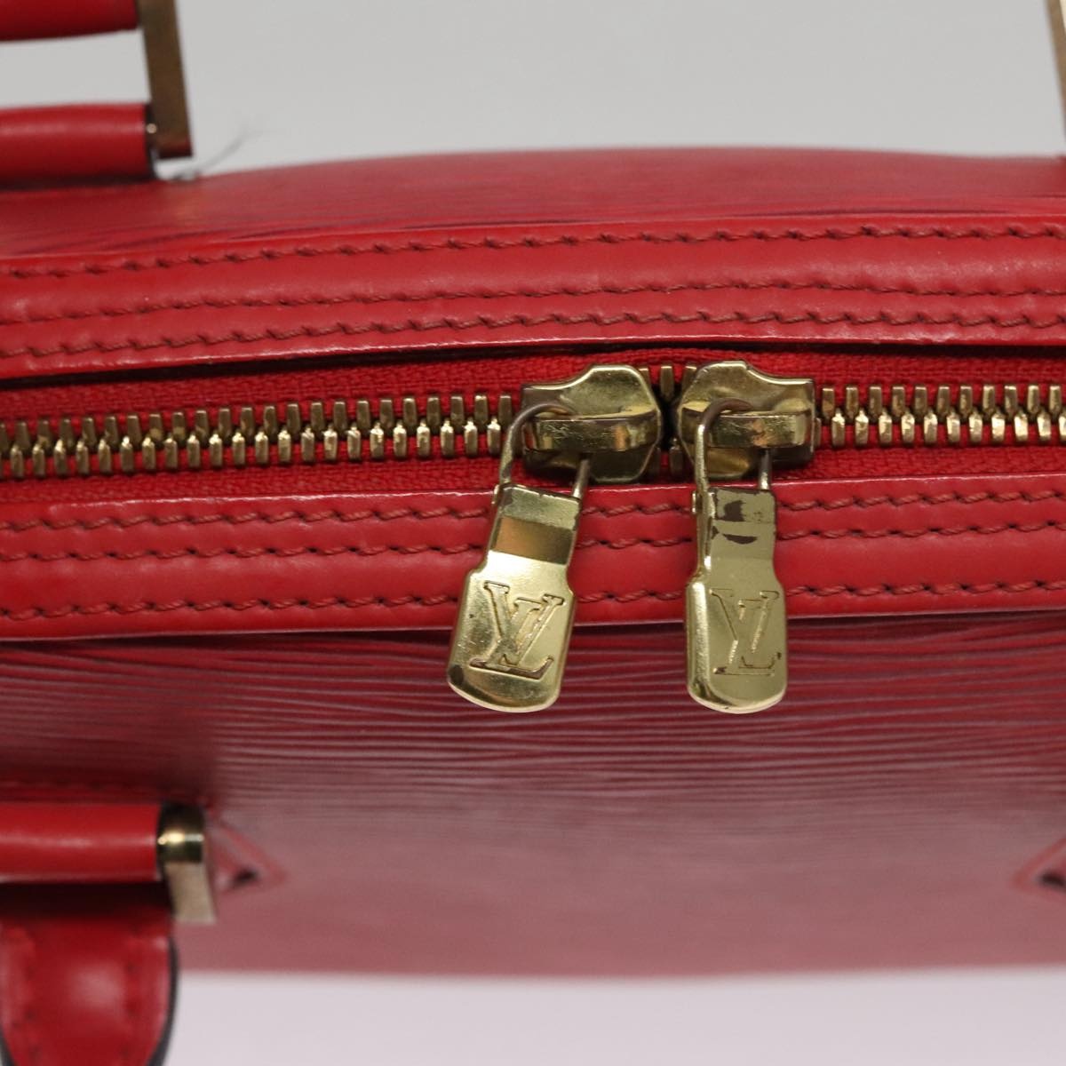LOUIS VUITTON Epi Jasmine Hand Bag Red M52087 - 10
