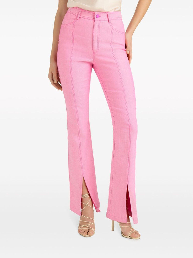Shanis high-rise panelled jeans 3