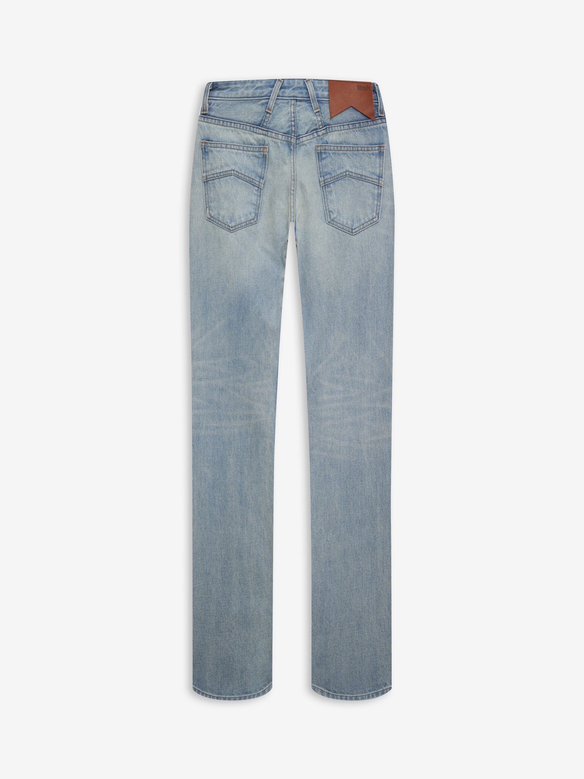 LOW-WAIST FLARE DENIM - 3