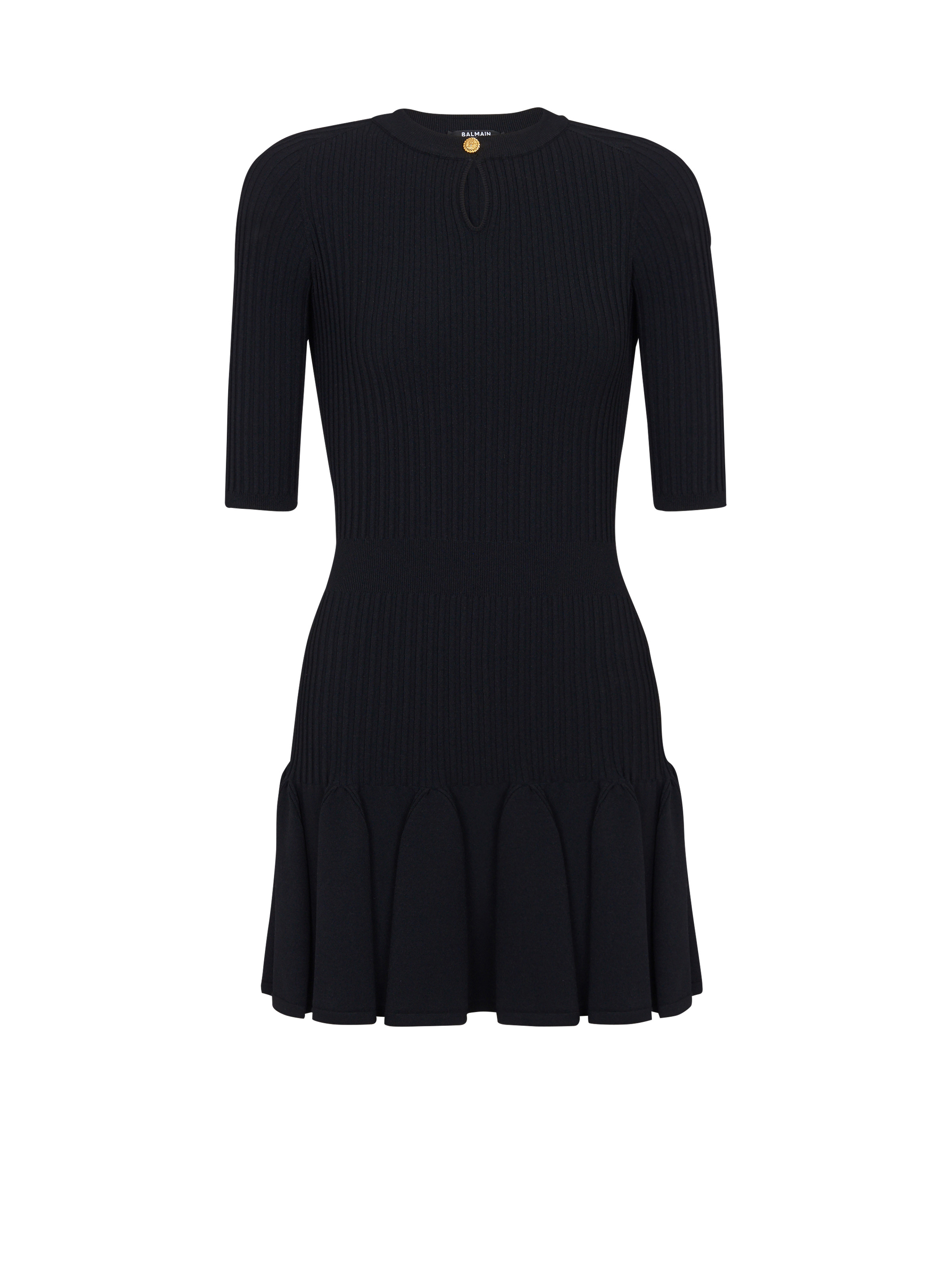 Flared knit dress - 1