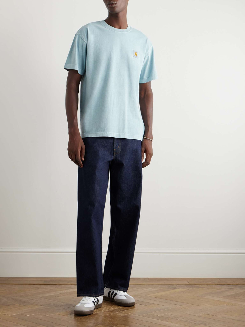 Carhartt Vista Logo-Appliquéd Cotton-Jersey T-Shirt outlook