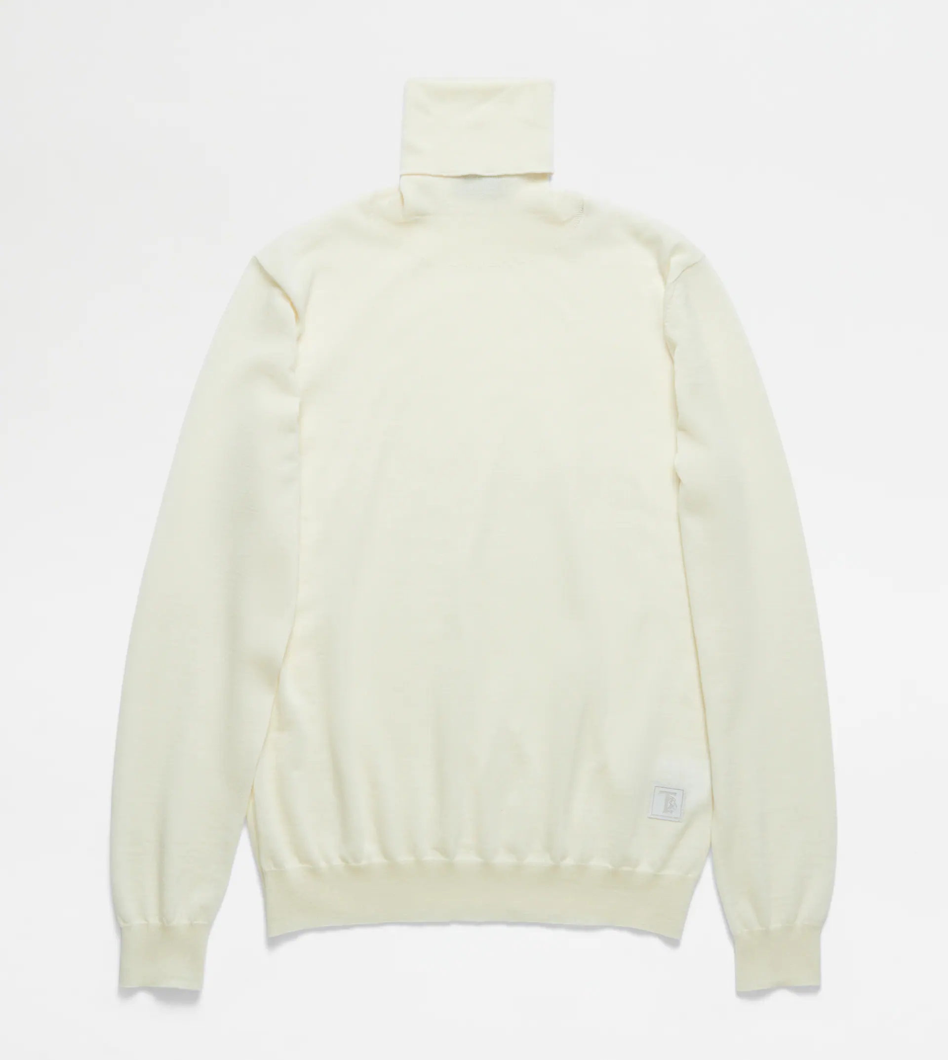 TURTLENECK SWEATER - WHITE - 1