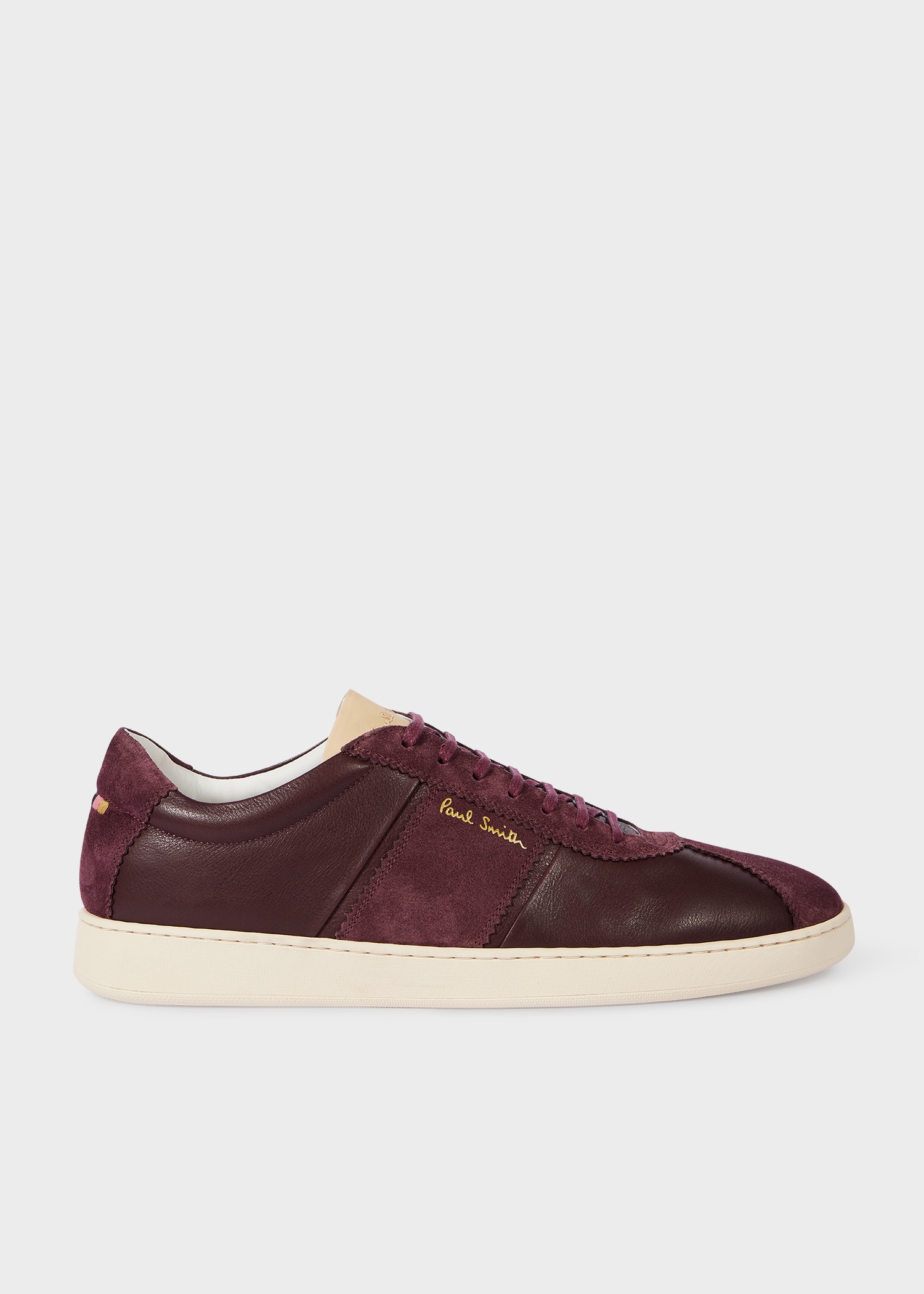 Burgundy 'Vantage' Trainers - 1