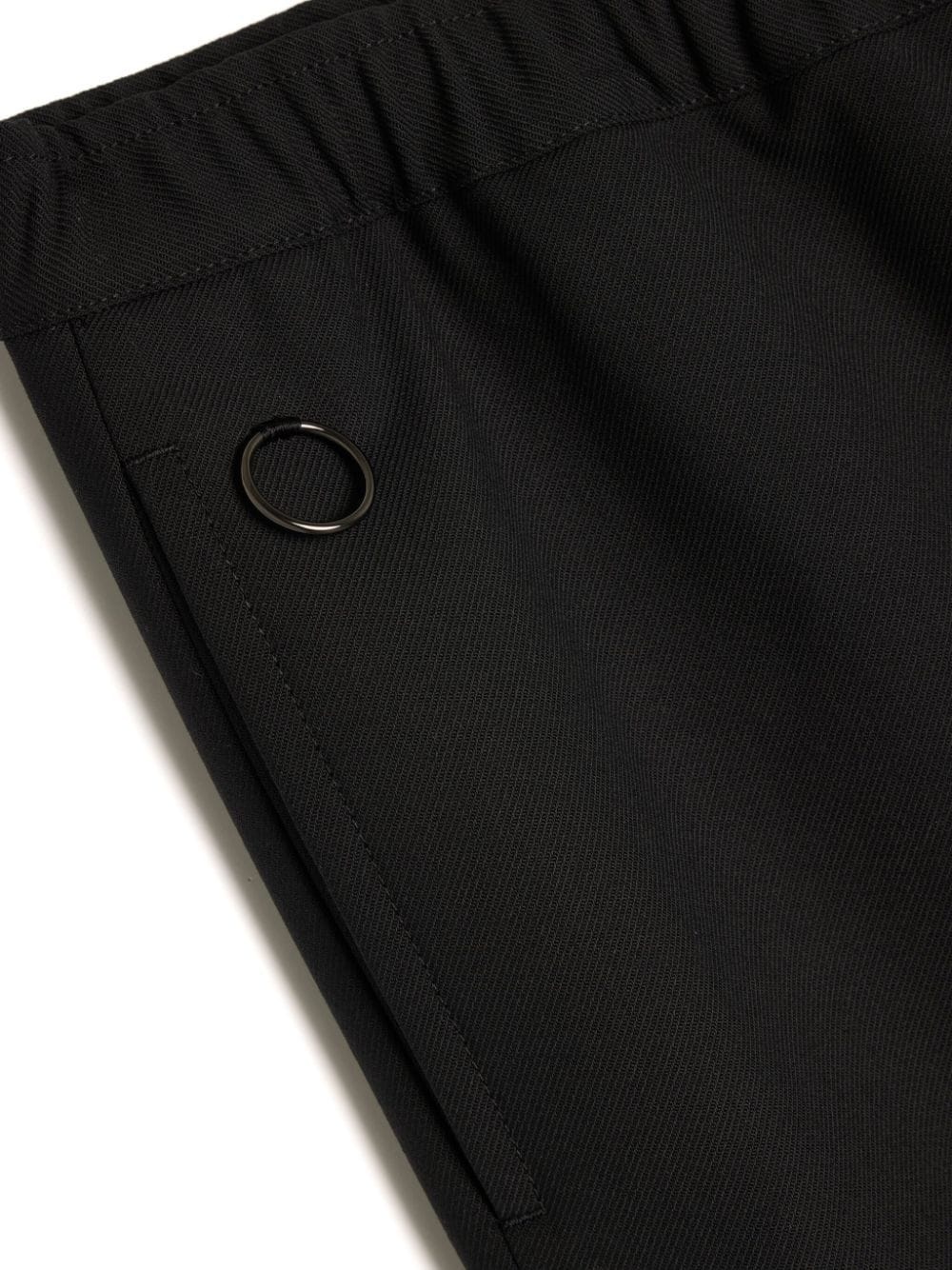 O-Ring tapered cotton trousers - 3
