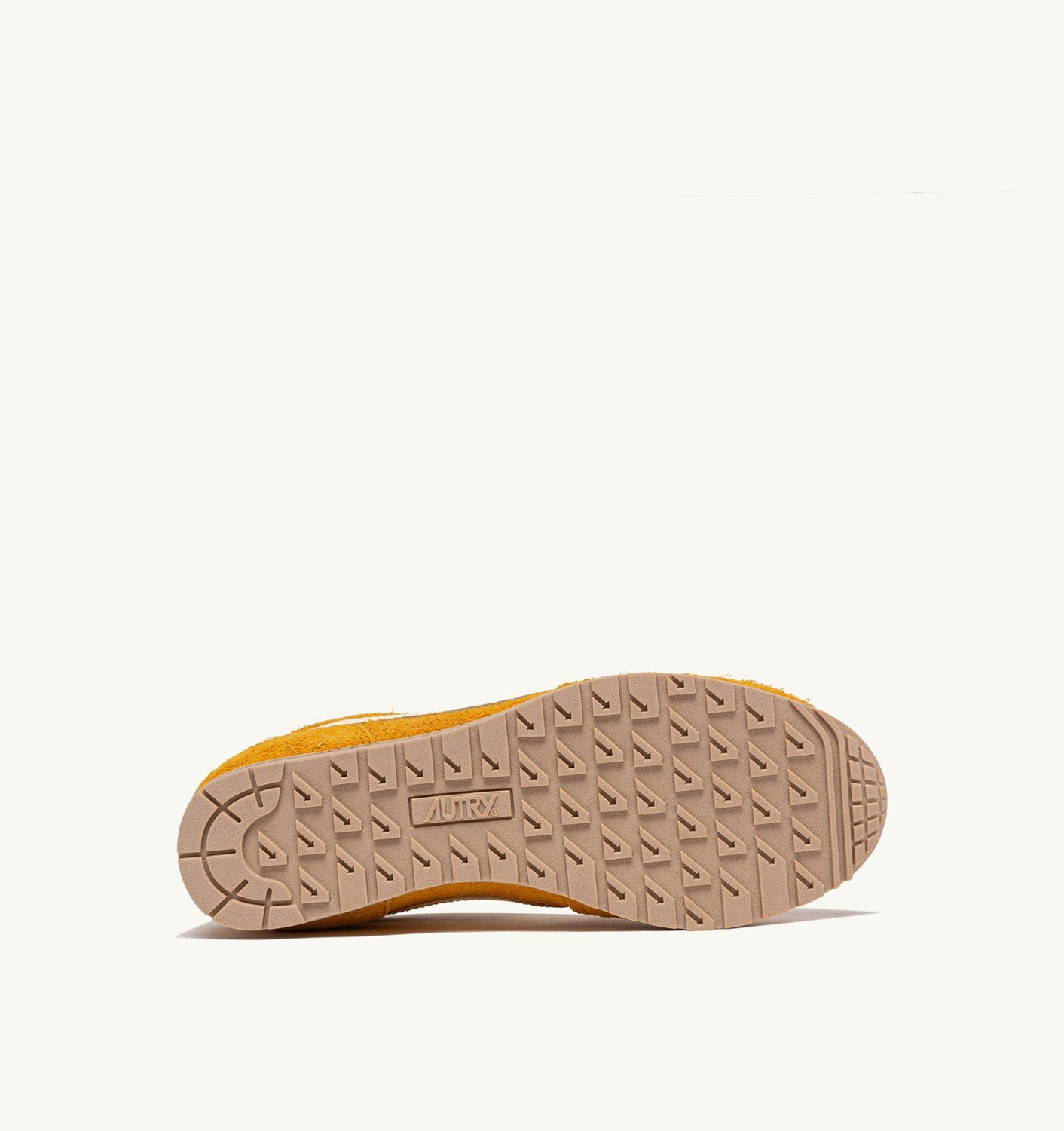 SNEAKERS WINDSPIN IN SUEDE AND LEATHER COLOR MINERAL YELLOW AND RUTABAGA - 4