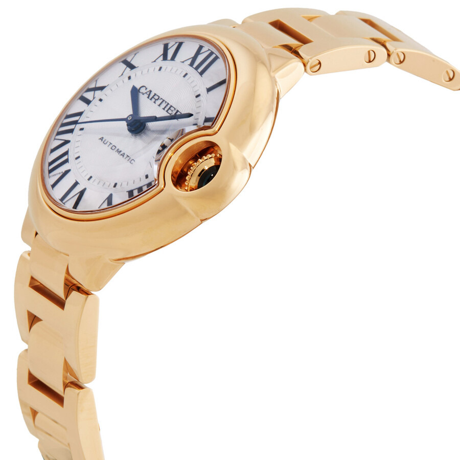 Cartier Ballon Bleu 33mm Automatic Silver Dial Ladies Watch WGBB0045 - 2