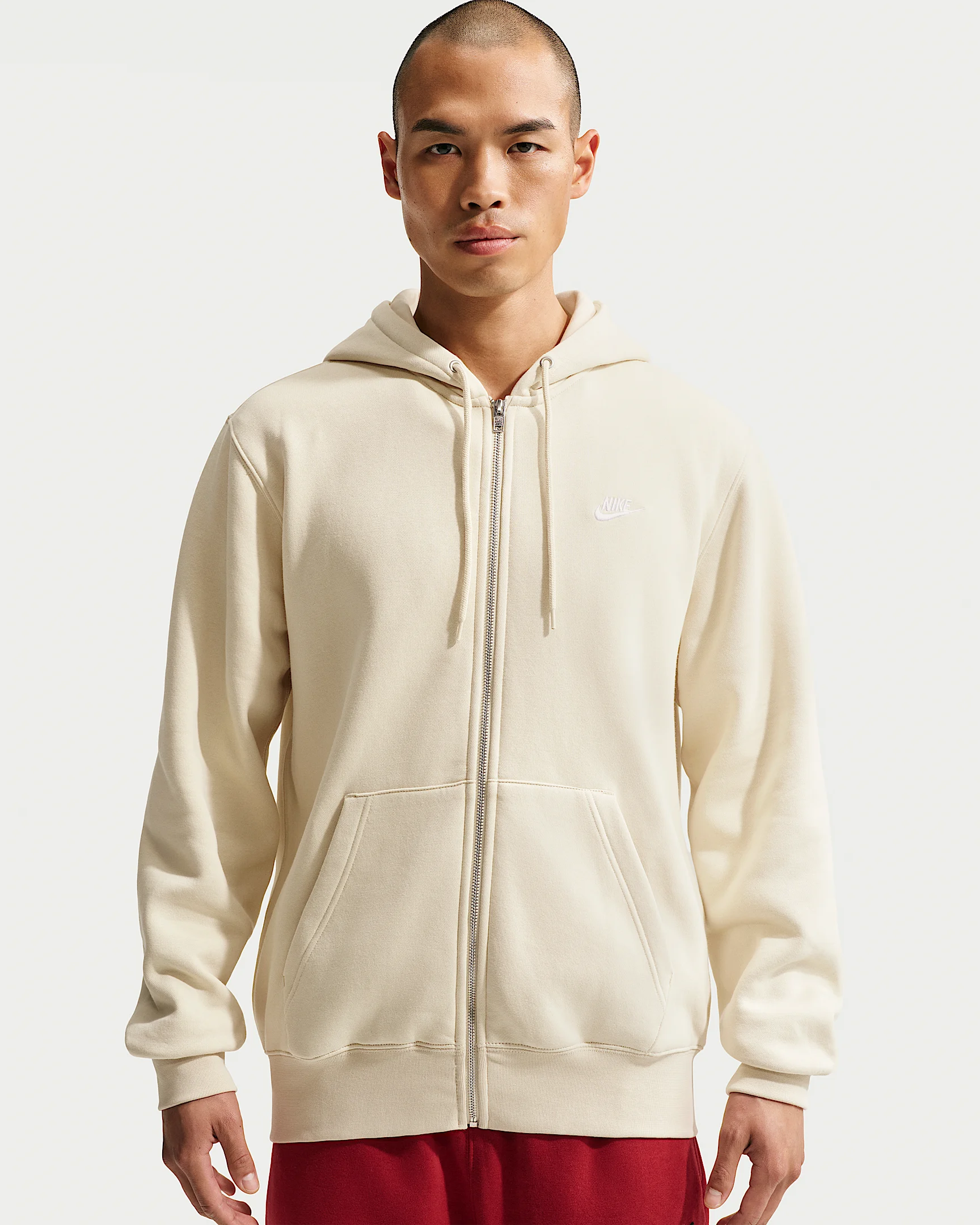 Nike Club Men's Full-Zip Fleece Hoodie - 1