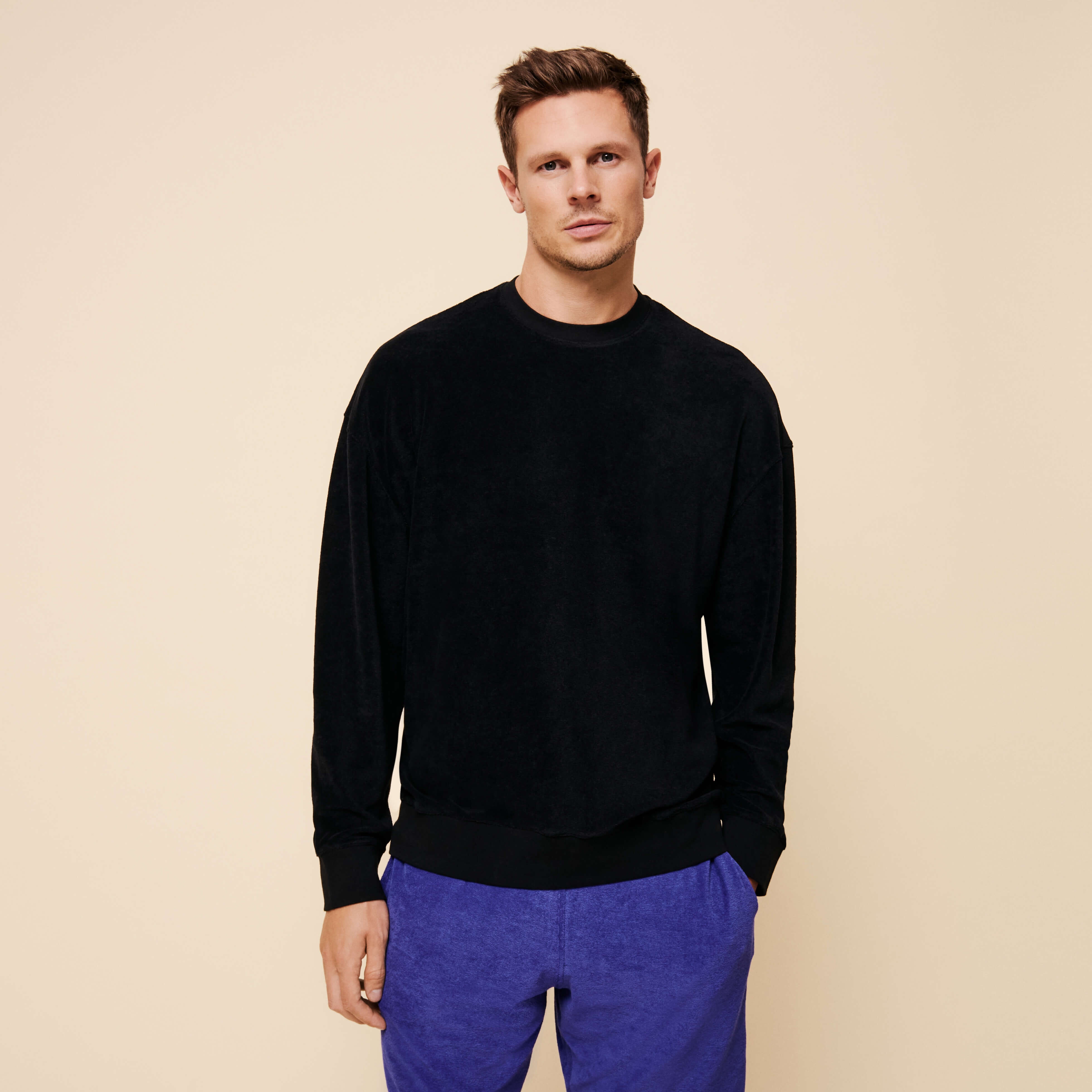 Unisex Terry Sweatshirt Solid - 3