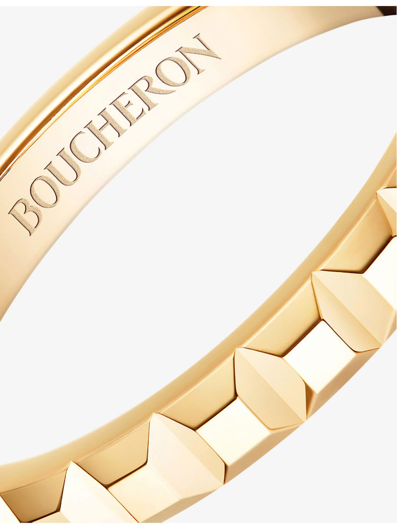 Boucheron Epure 18ct rose-gold and 0.24ct diamond ring outlook
