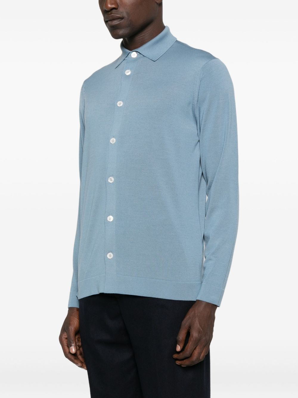 long-sleeve button-up shirt - 3