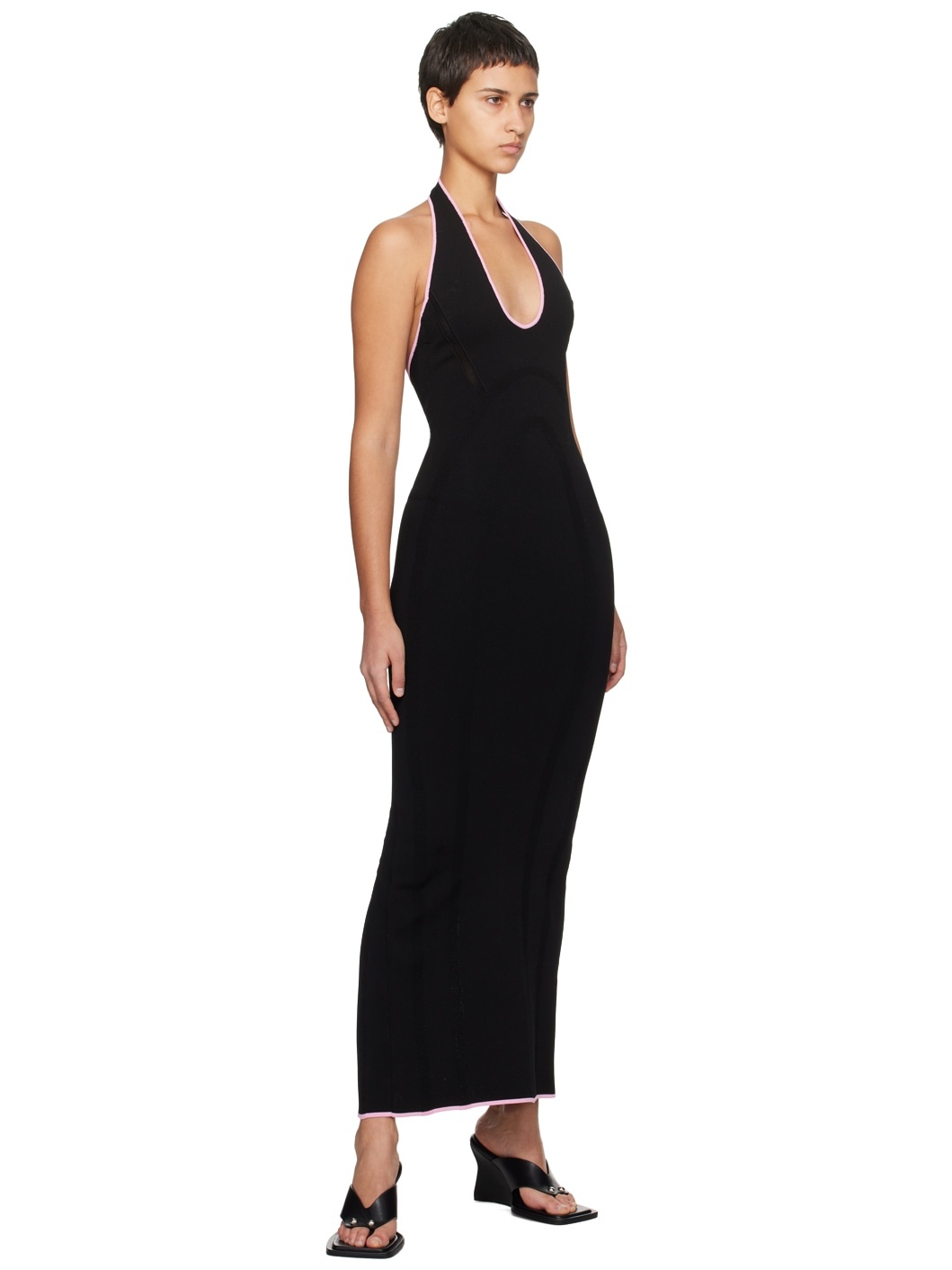 Black India Maxi Dress - 4