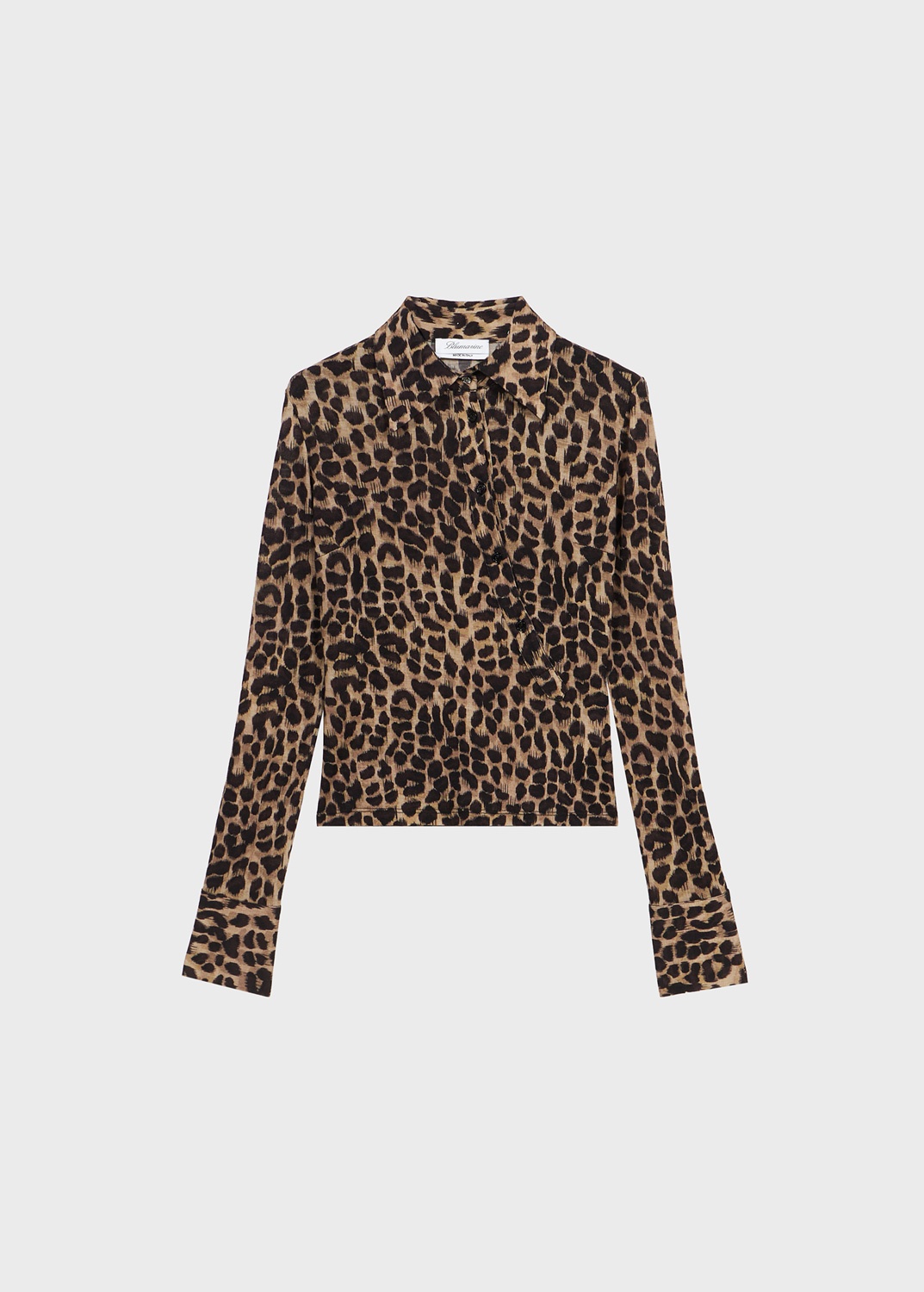 ANIMALIER PRINT JERSEY SHIRT - 1