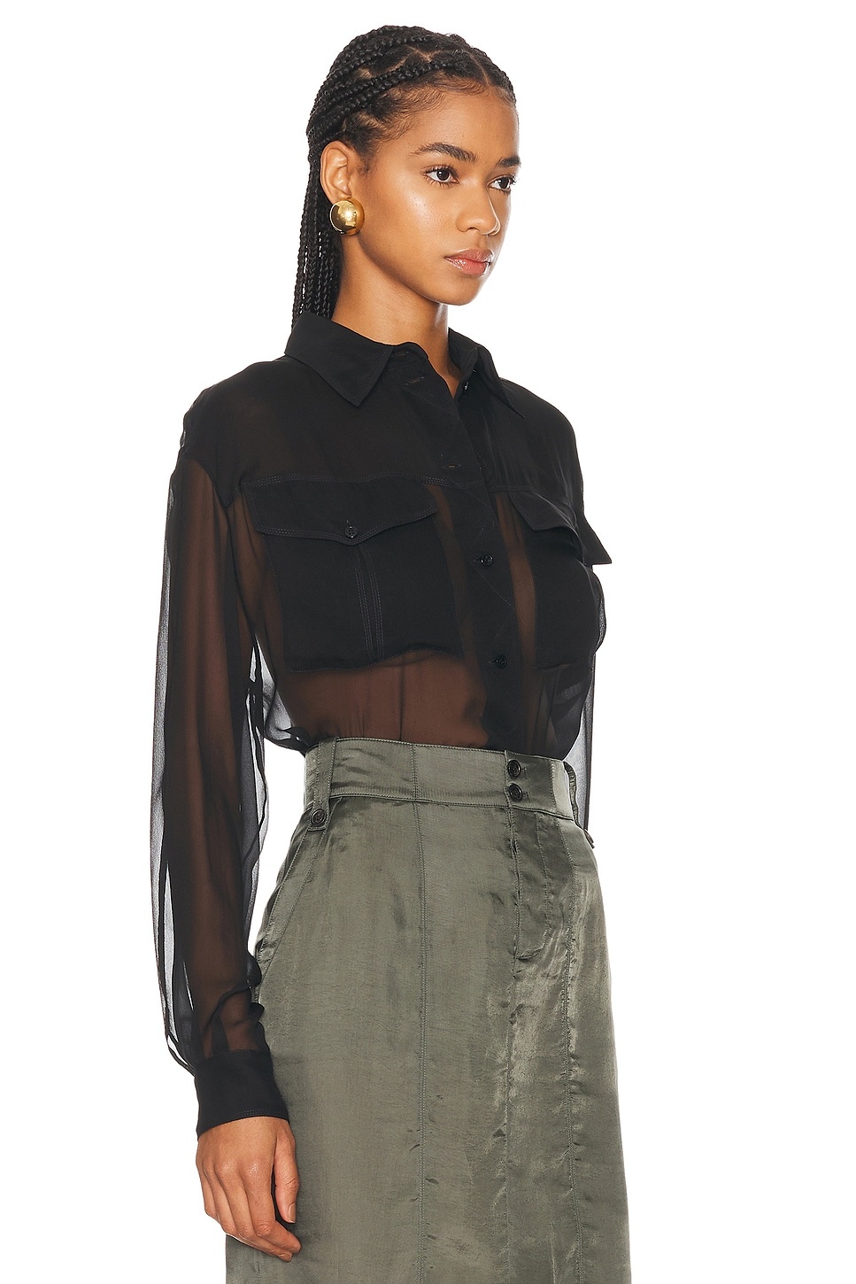 Button Up Top - 2