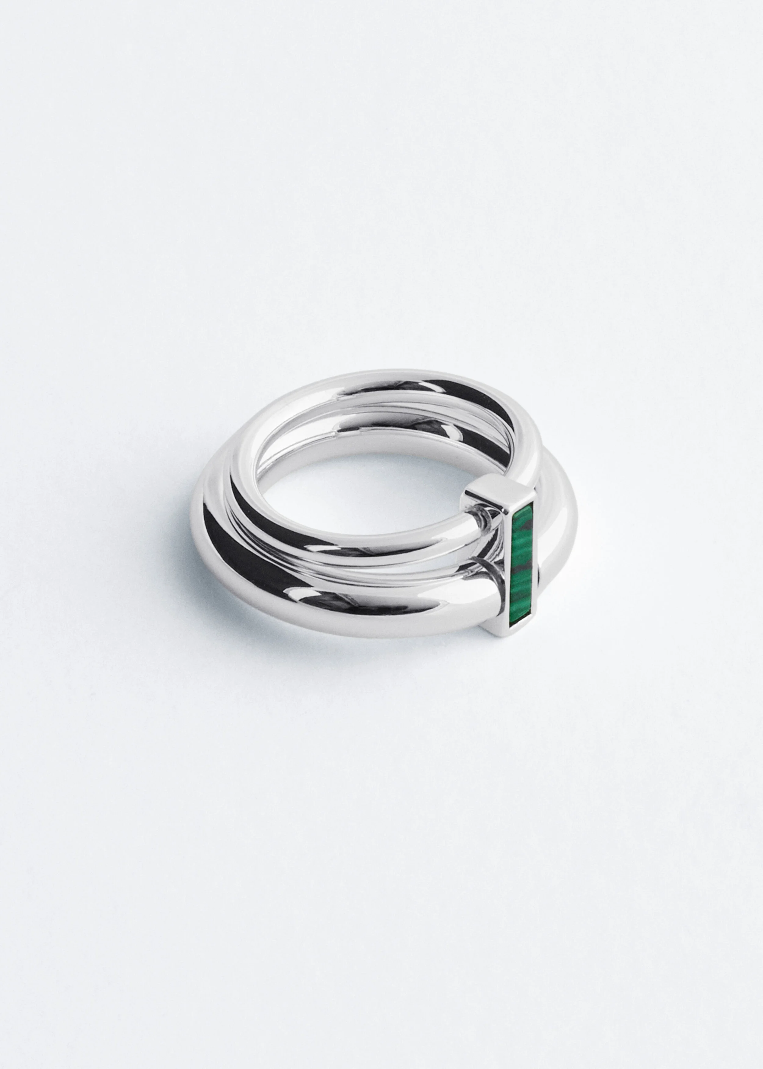 Double-Circle Brass Ring - 1