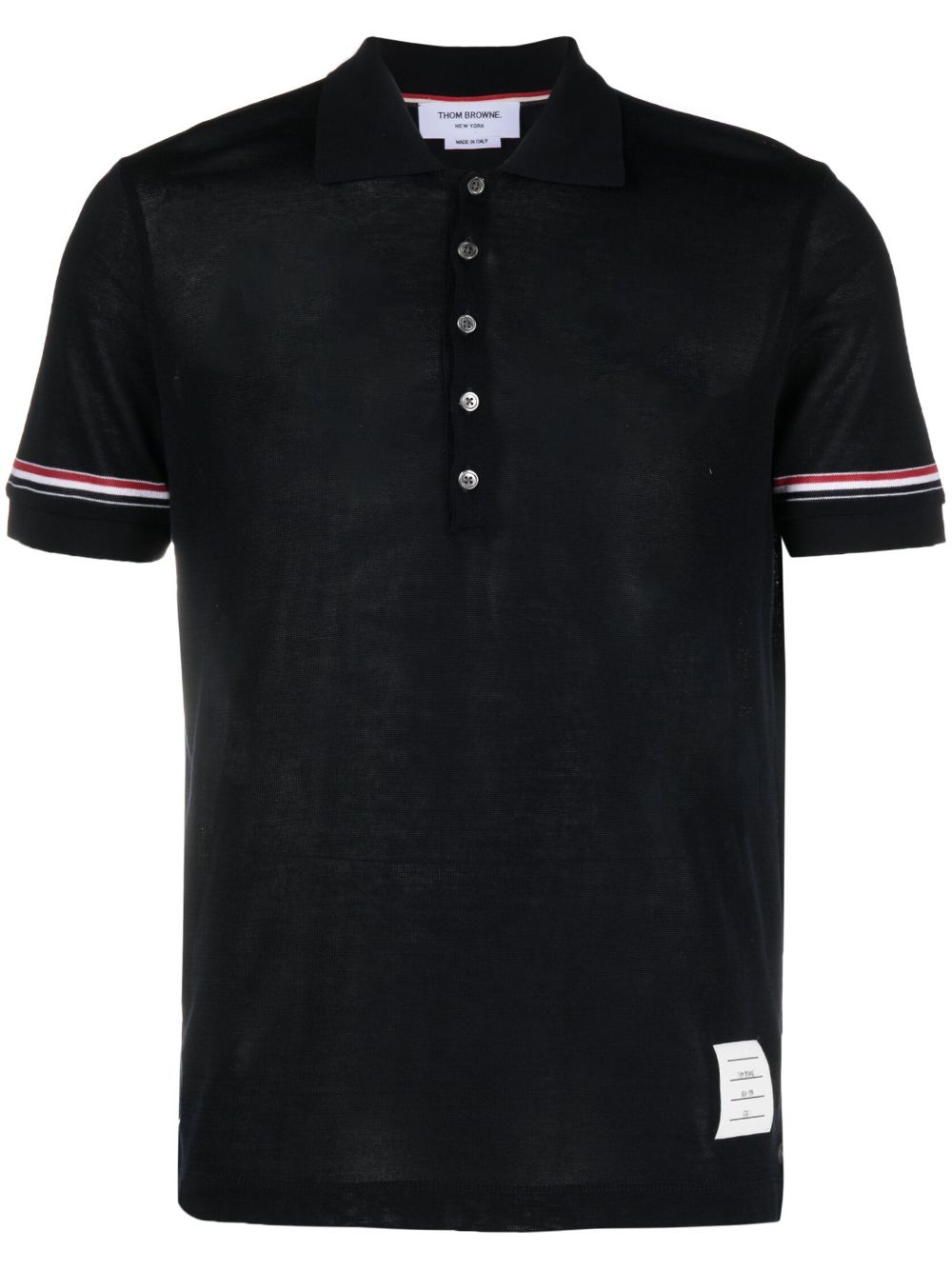 RWB-stripe polo shirt - 1