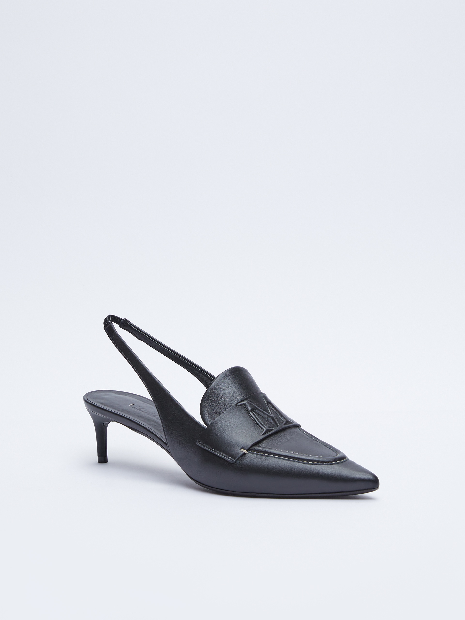 CATY Leather slingbacks - 2