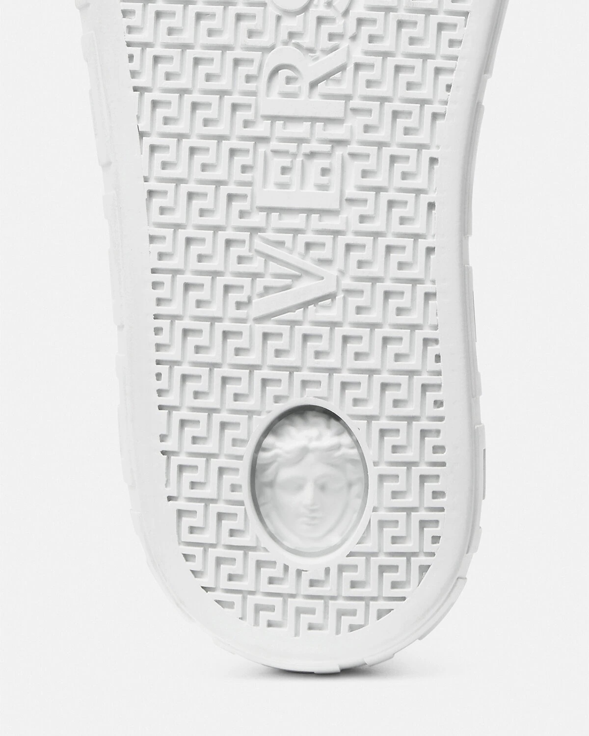 Versace Allover Denim Greca Sneakers - 4