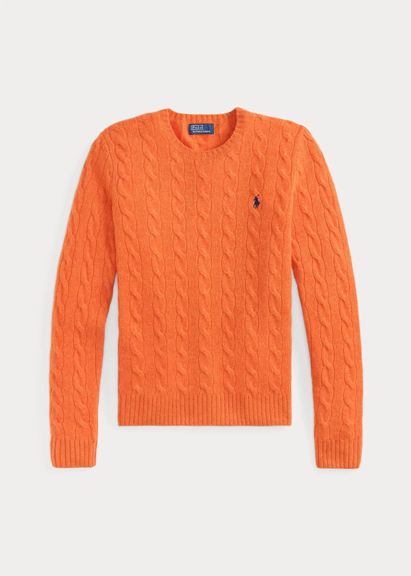 Cable-Knit Wool-Cashmere Sweater - 1