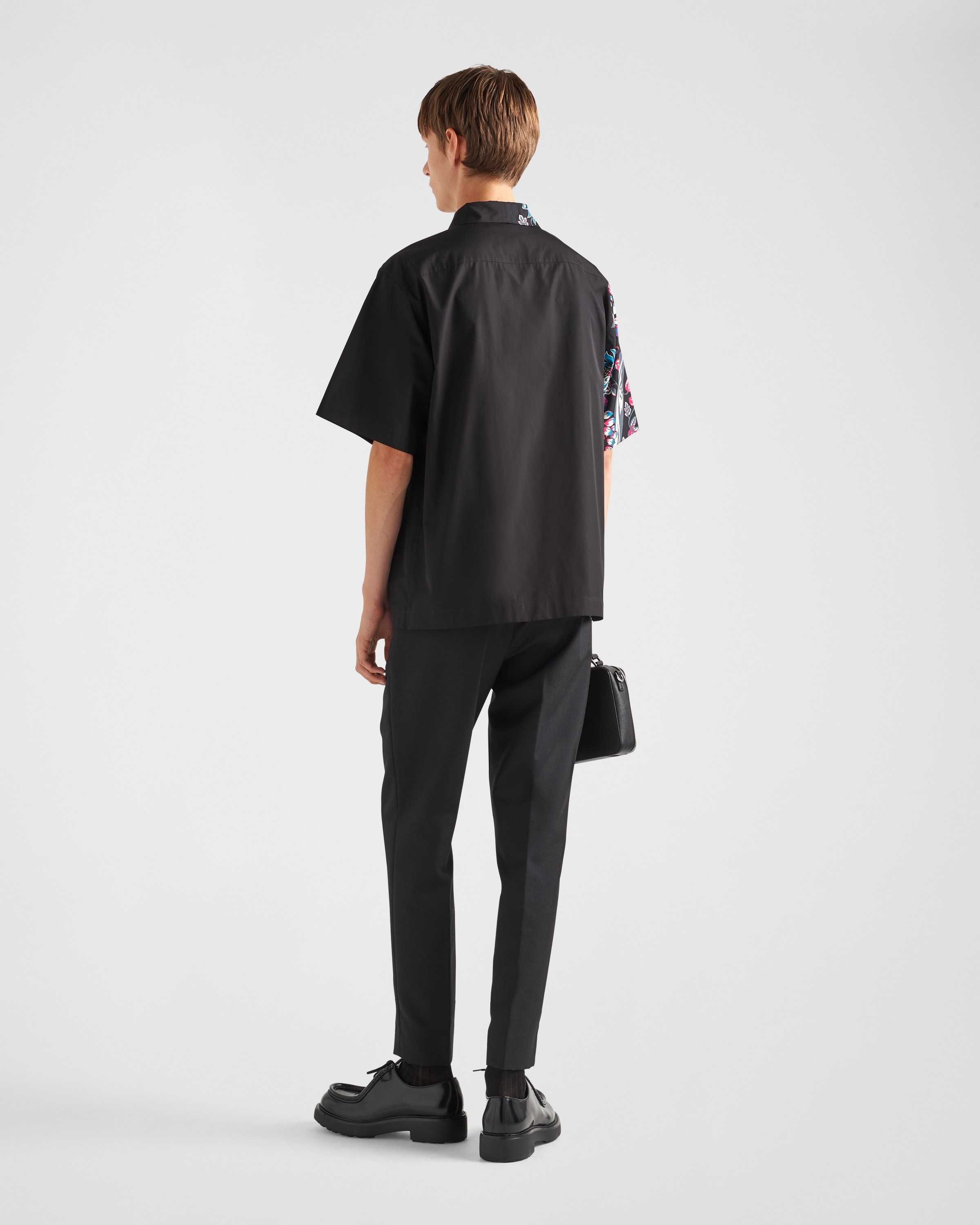Prada Short-sleeved cotton shirt | REVERSIBLE