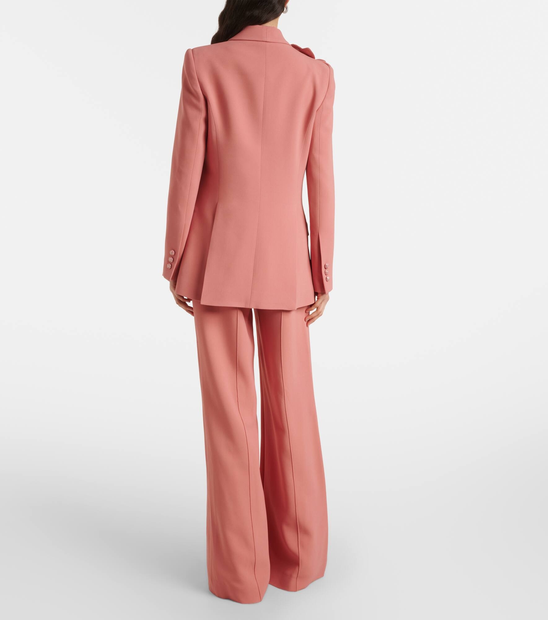 Floral-appliqué blazer - 3