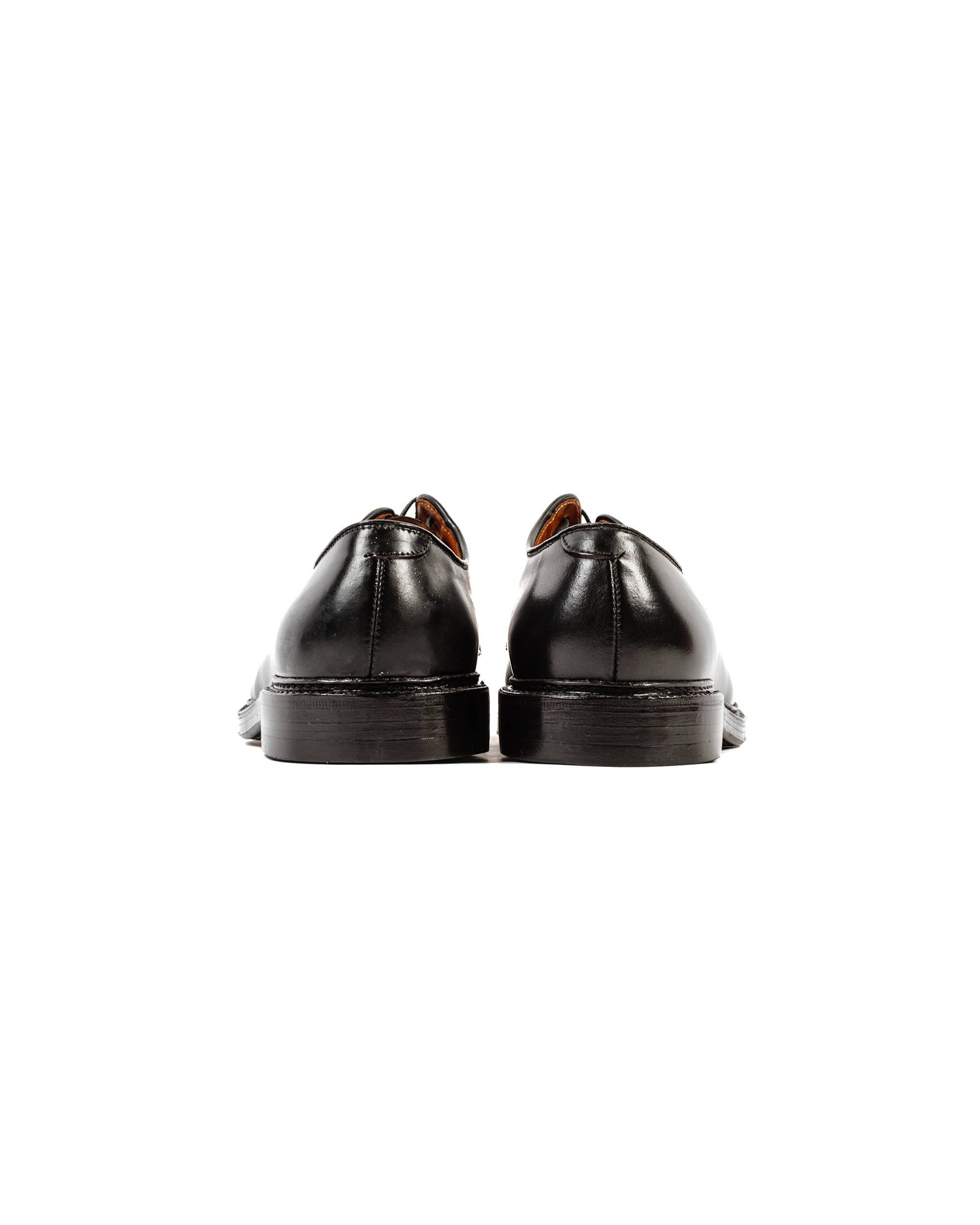 Plain Toe Blucher Black Shell Cordovan 9901 - 4