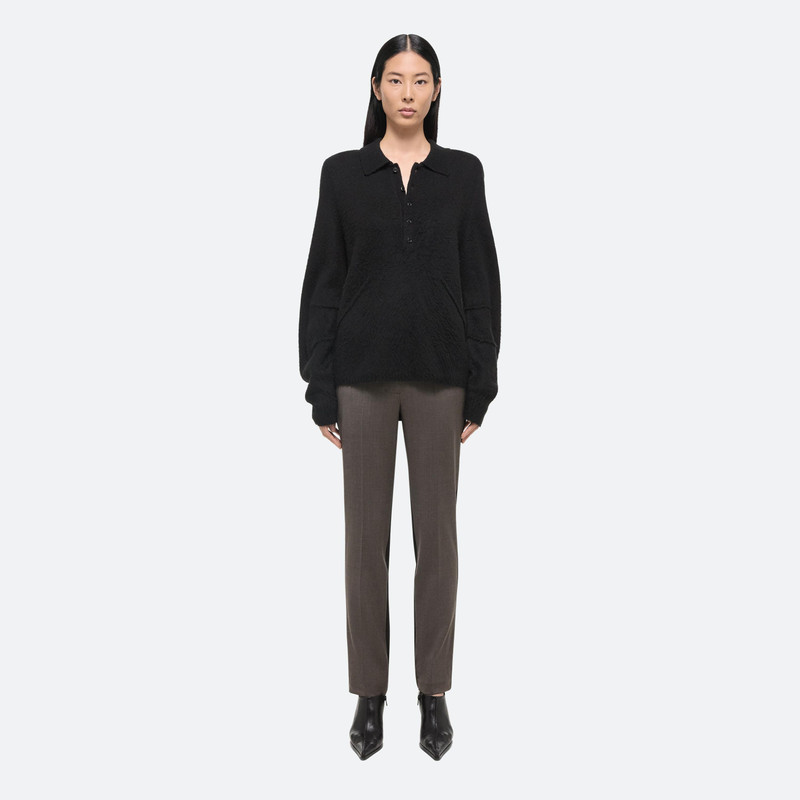 APEX BRUSHED POLO SWEATER 5