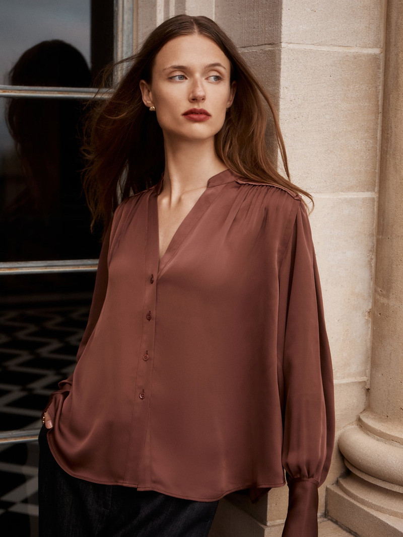 BROCHU WALKER The Enna Blouse outlook