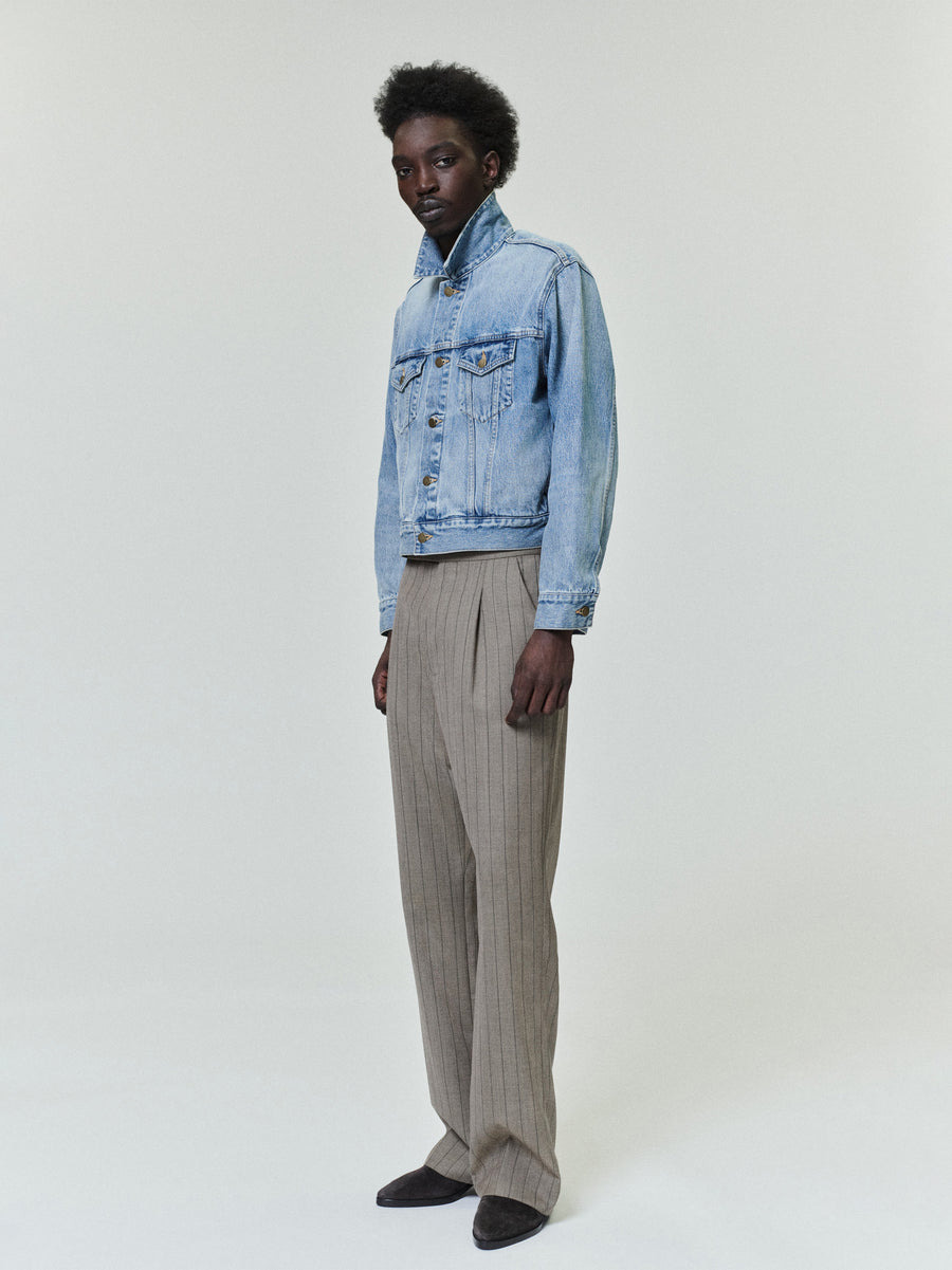 Denim Trucker Jacket - 2