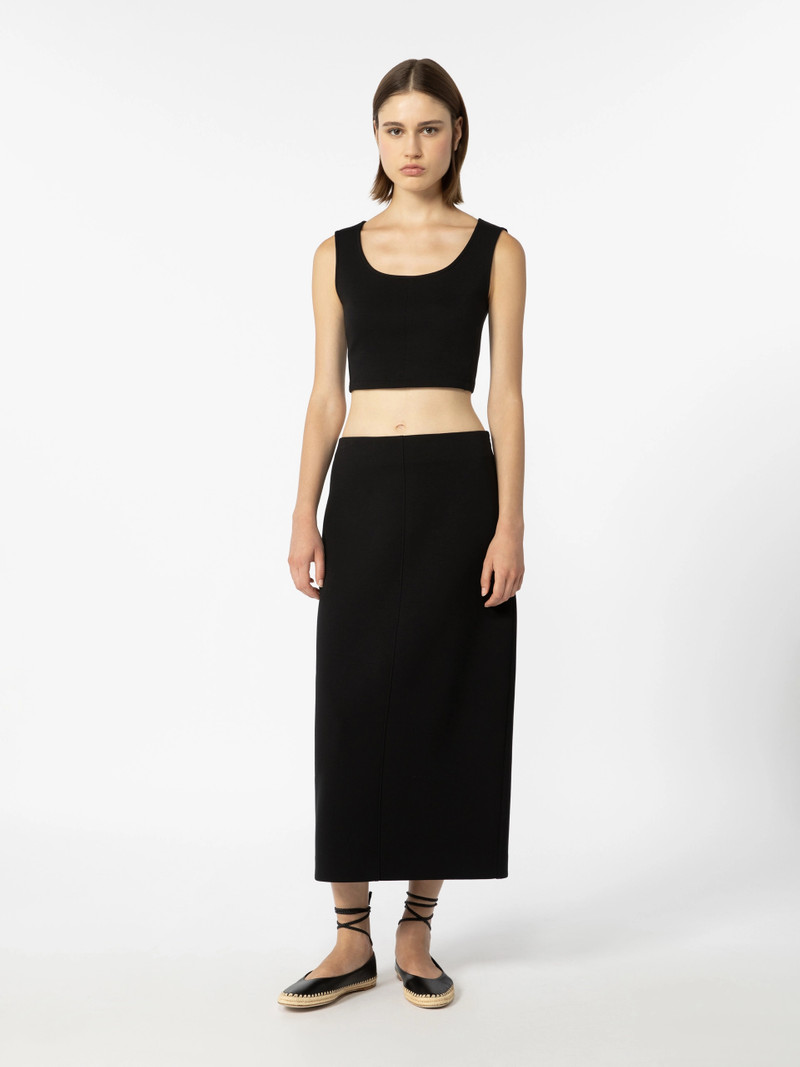 'S Max Mara DIRE Scuba jersey top - BLACK outlook
