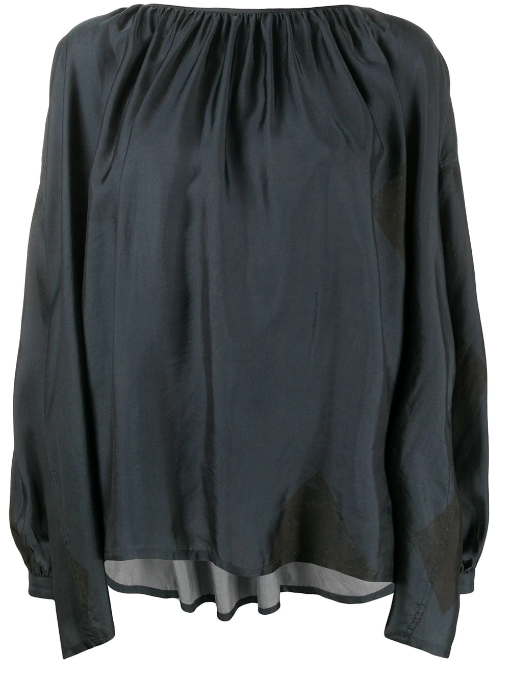 ruched front blouse - 1