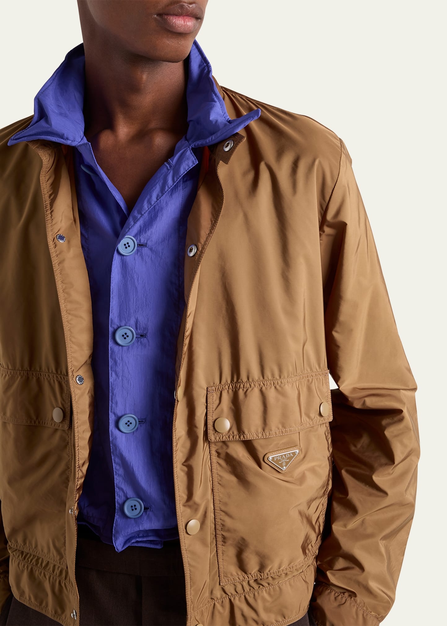 Men's Re-Nylon Snap-Front Jacket - 4