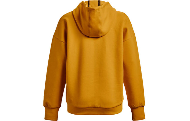 Under Armour (WMNS) Under Armour Summit Logo Hoodie 'Yellow Gold' 1374466-588 outlook