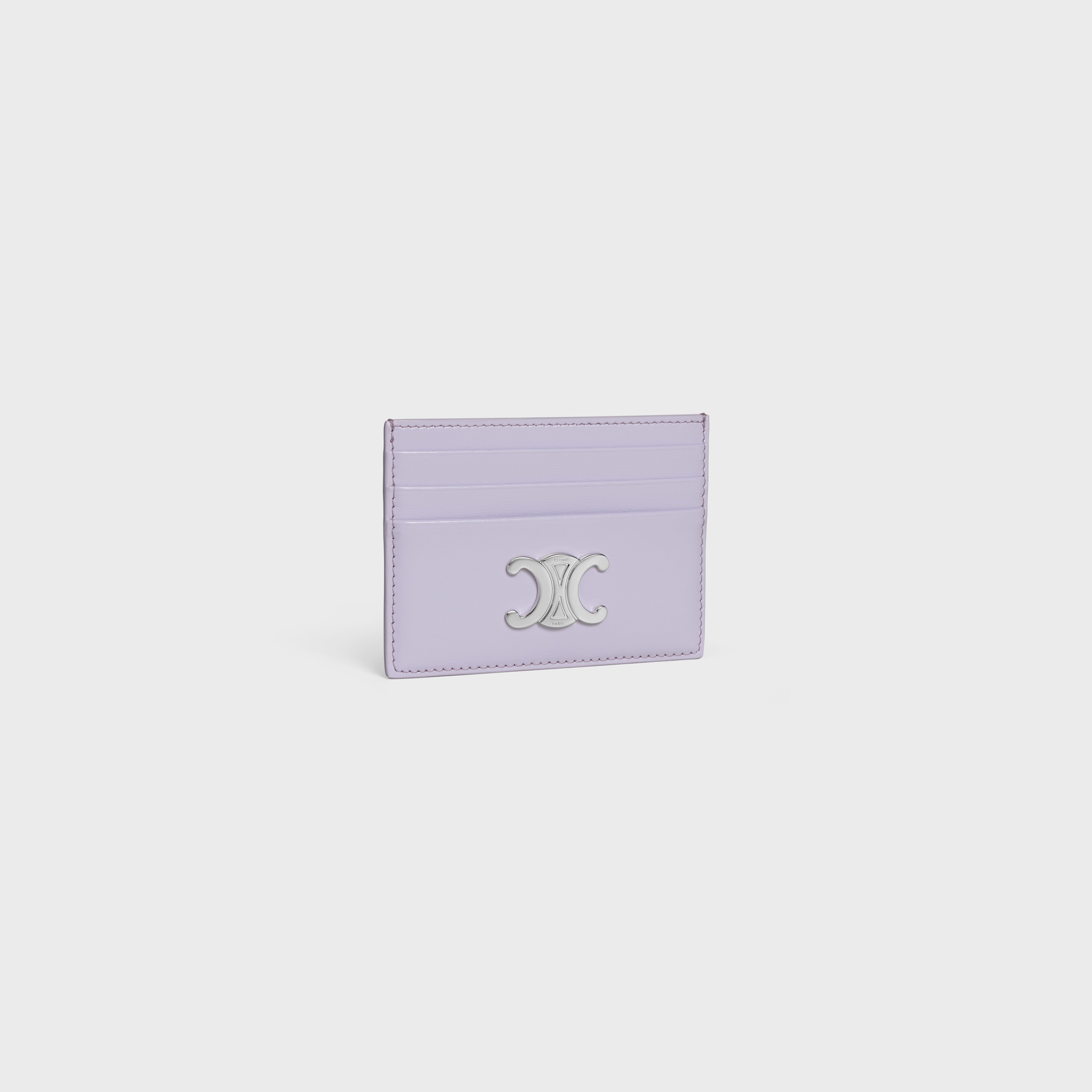 CARD HOLDER TRIOMPHE IN Shiny calfskin - 2