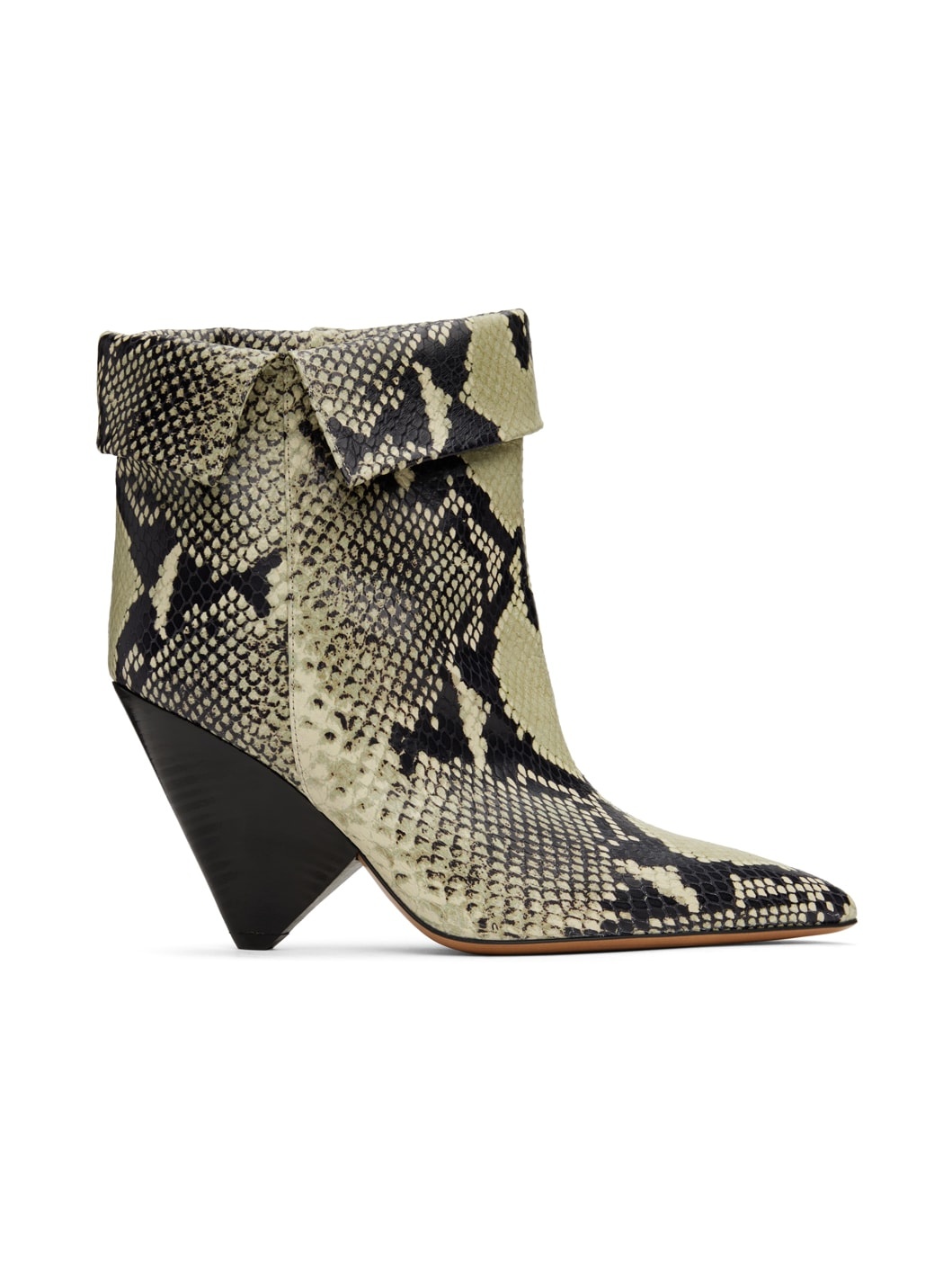 Off-White & Black Lulya Boots - 1