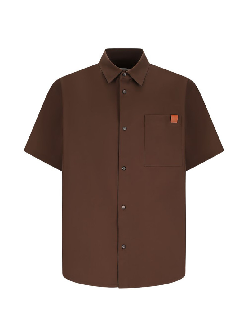 Karl poplin short-sleeve shirt 1