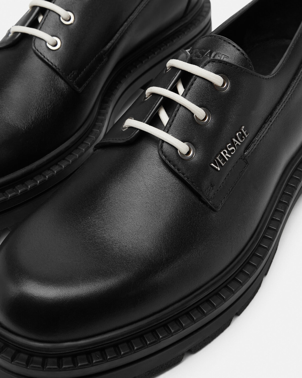 Adriano Lace-Up Derby Shoes - 5