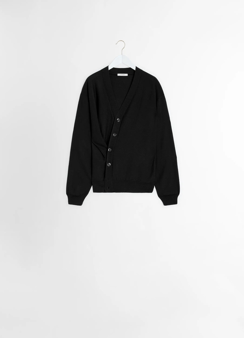 RELAXED TWISTED CARDIGAN - 1