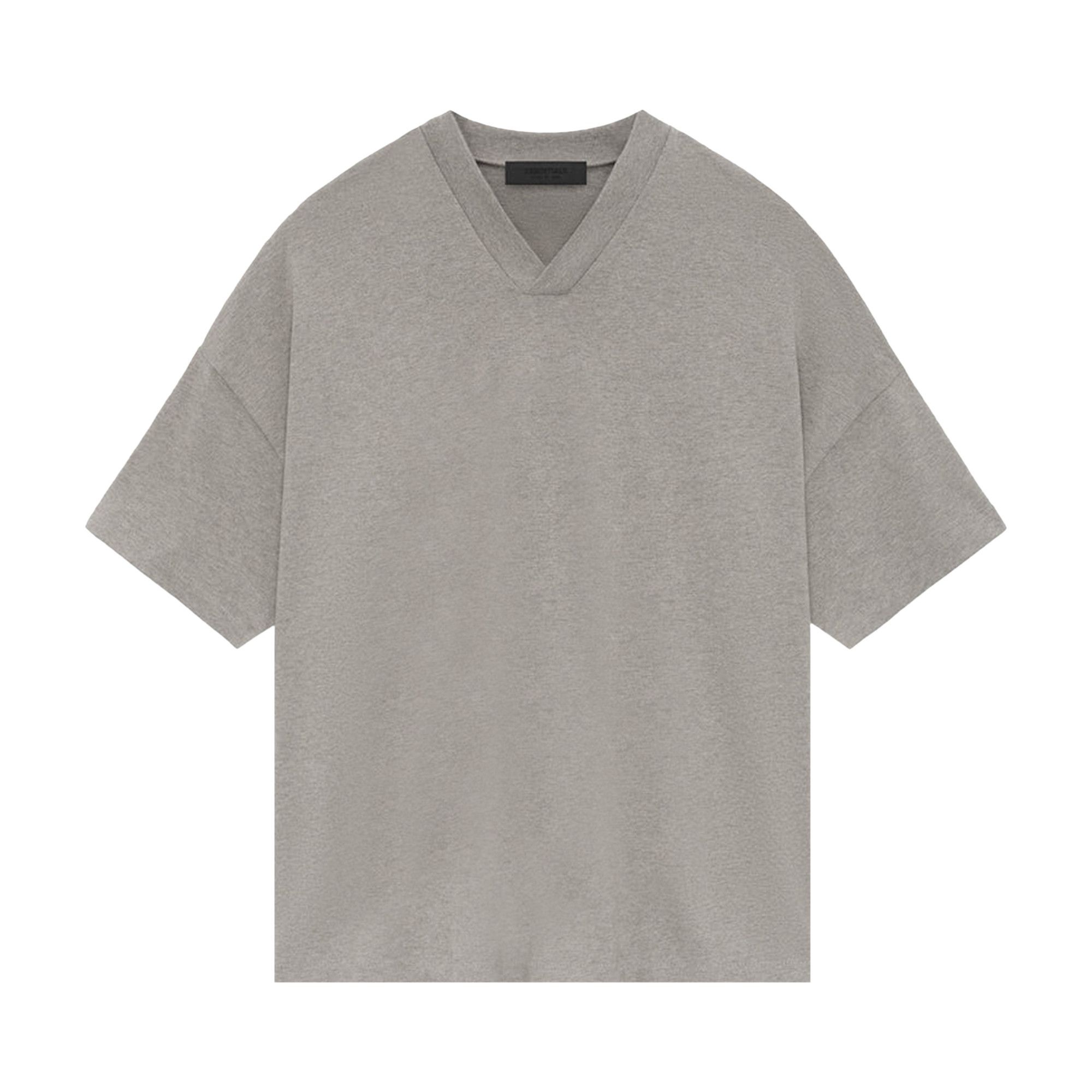 Fear of God Essentials V Neck 'Heather Grey' - 1