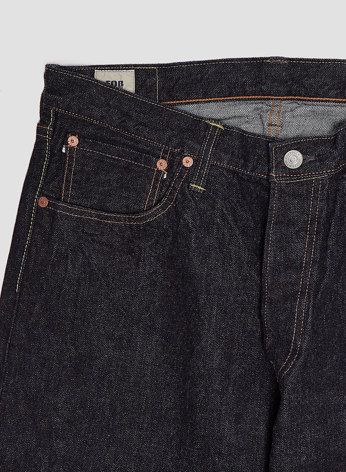 FOB Factory Selvedge Denim XX 5P Indigo - 4